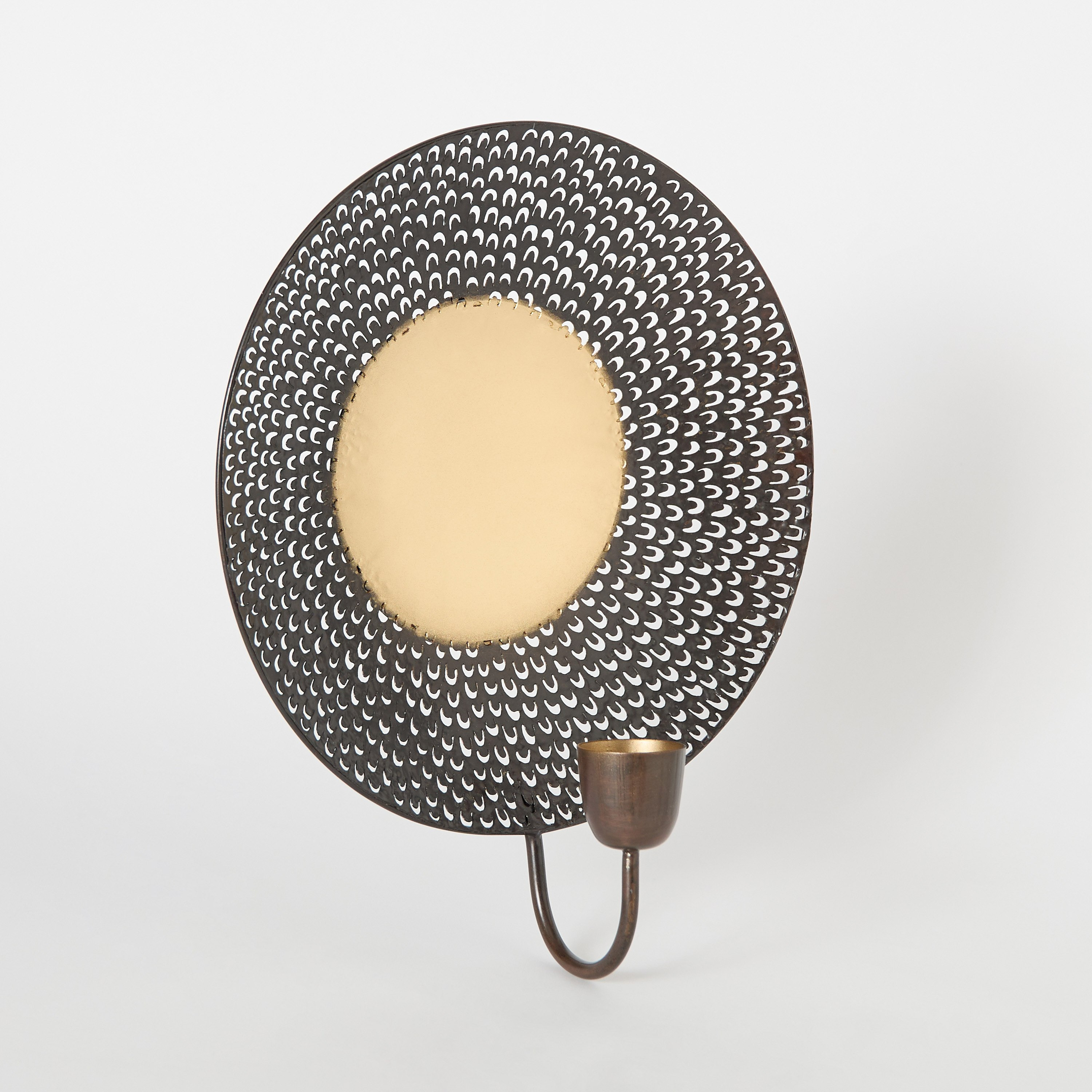 Corlie Metal Peacock Cutwork Wall Candleholder - 23x23x6 cm-PROMO_HB_AE_B2G2_011025-image-6