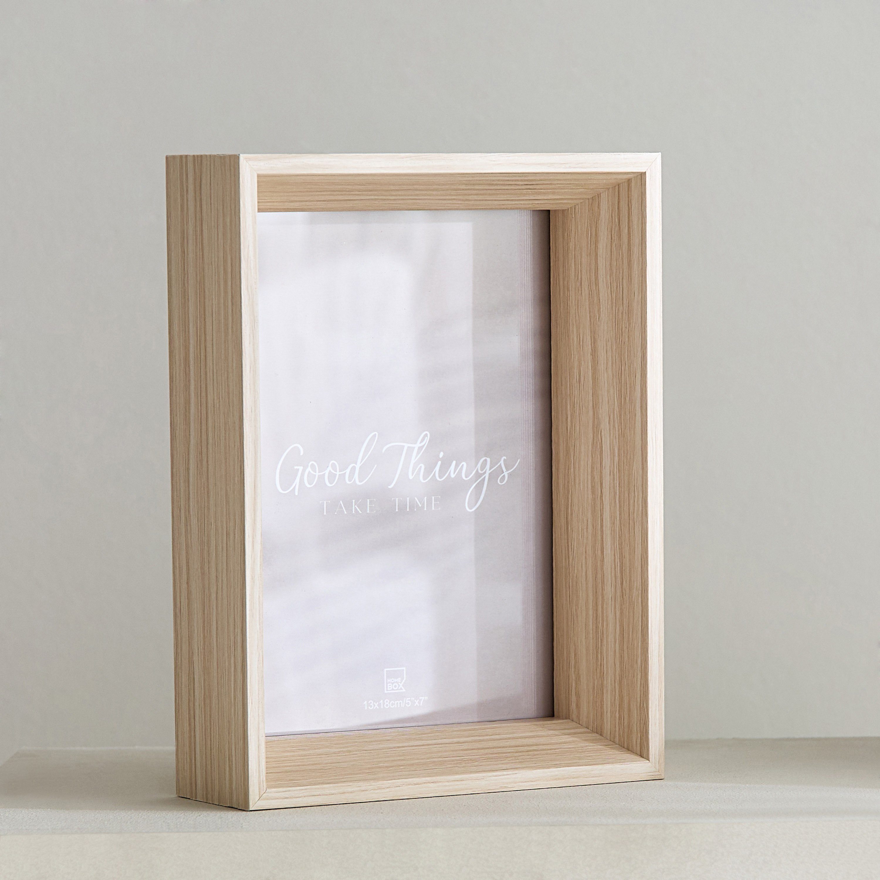 برواز صور ملفوف بالورق 5x7 بوصة من أتريوم - 5.6x20.6x5 سم-hbxbedroom-decorandaccessories-photoframes-image-1