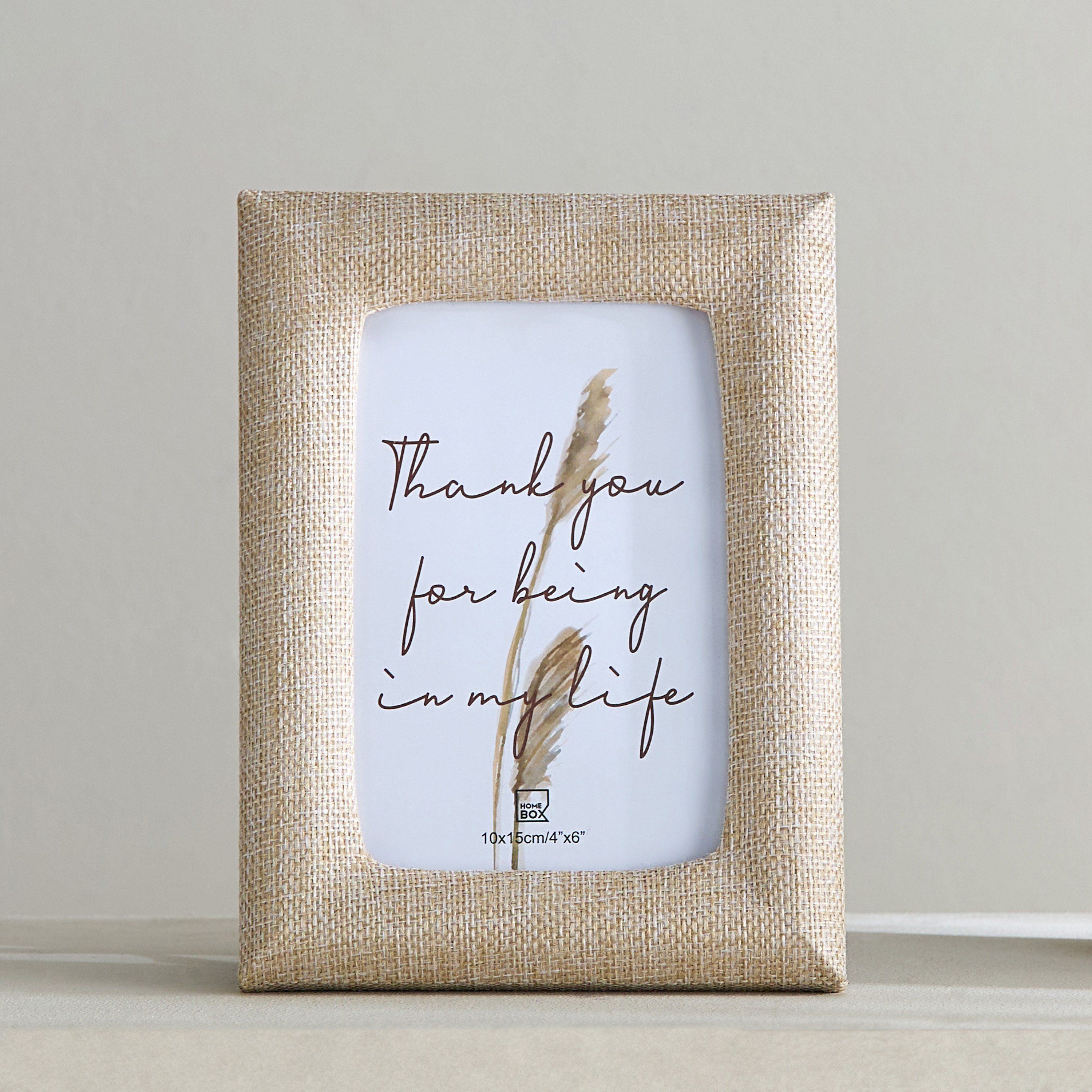 Atrium 4x6-inch MDF Linen Wrapped Photo Frame - 14.2x19.2x1.8 cm-hbxbedroom-decorandaccessories-photoframes-image-2