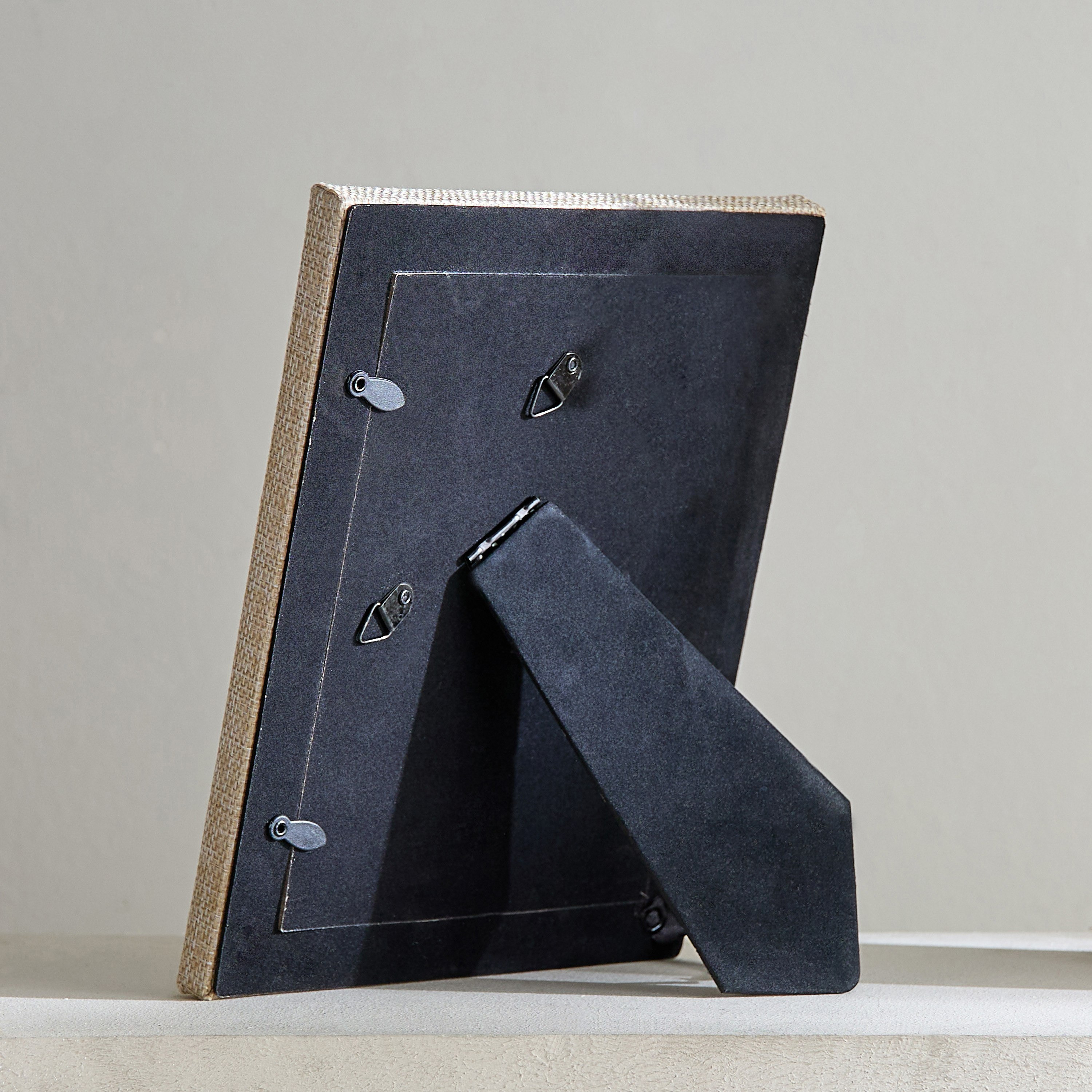 إطار صور ملفوف من الكتان مقاس 5 × 7 بوصة من أتريوم - 17.2x22.2x1.8 سم-hbxbedroom-decorandaccessories-photoframes-image-3