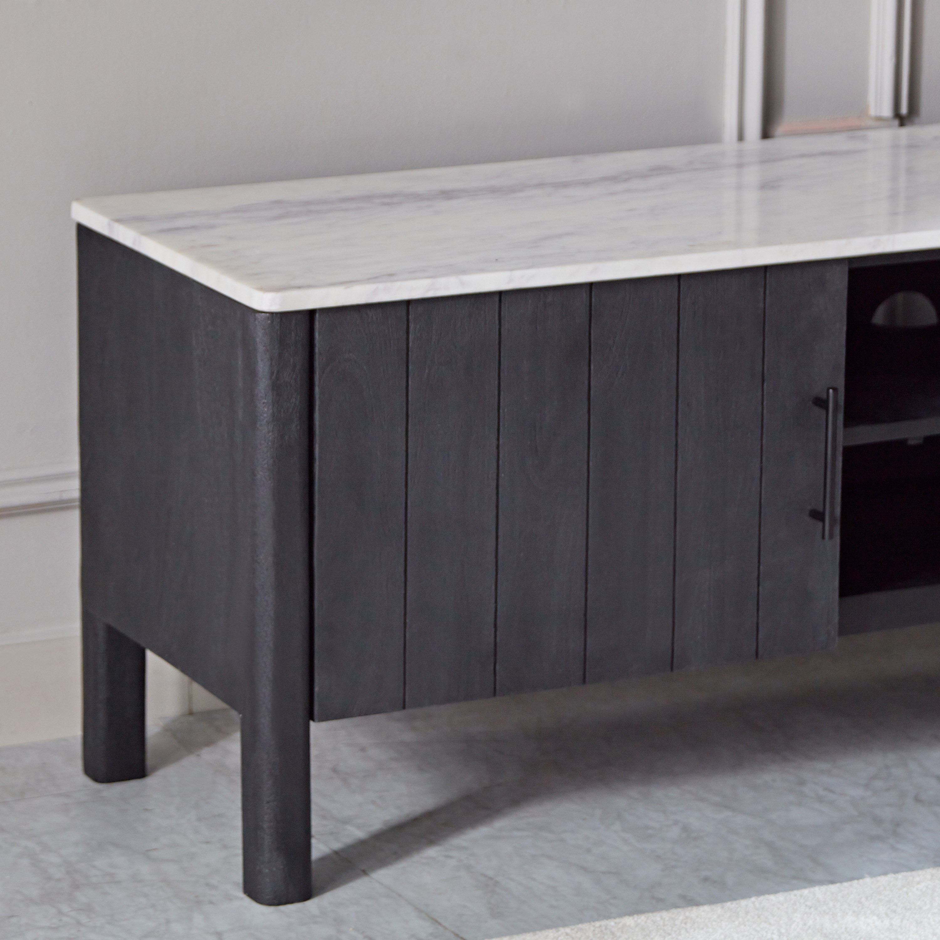 Cavon Fabio 1.6 Metre Solid Wood TV Unit with Genuine Marble Top for TVs up to 70 inches-hbxlivingroom-mediaunitsandstorage-tvunits-image-9