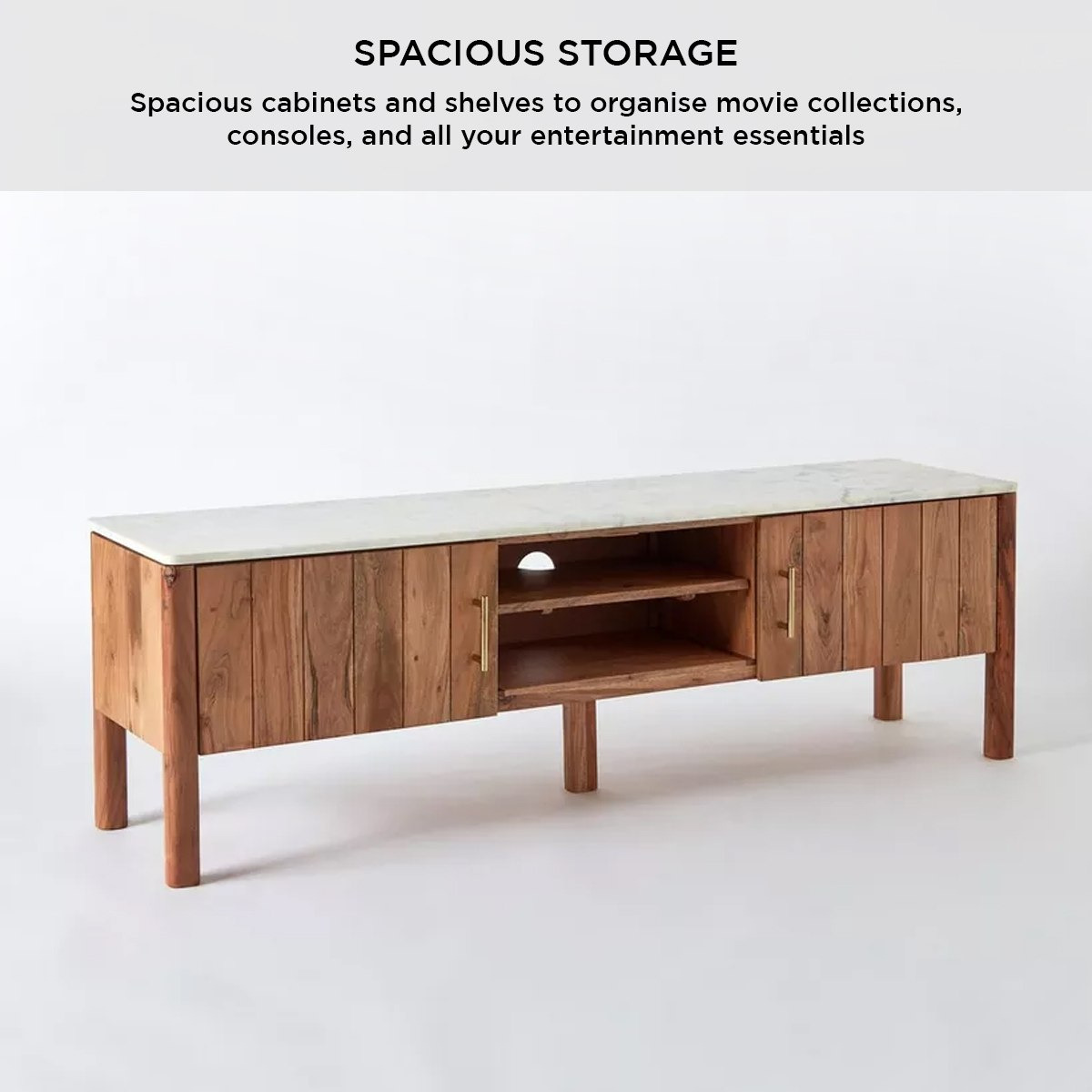 Vendra Midtown Genuine Marble Top TV Unit for TVs up to 70 inches-hbxlivingroom-mediaunitsandstorage-tvunits-image-8