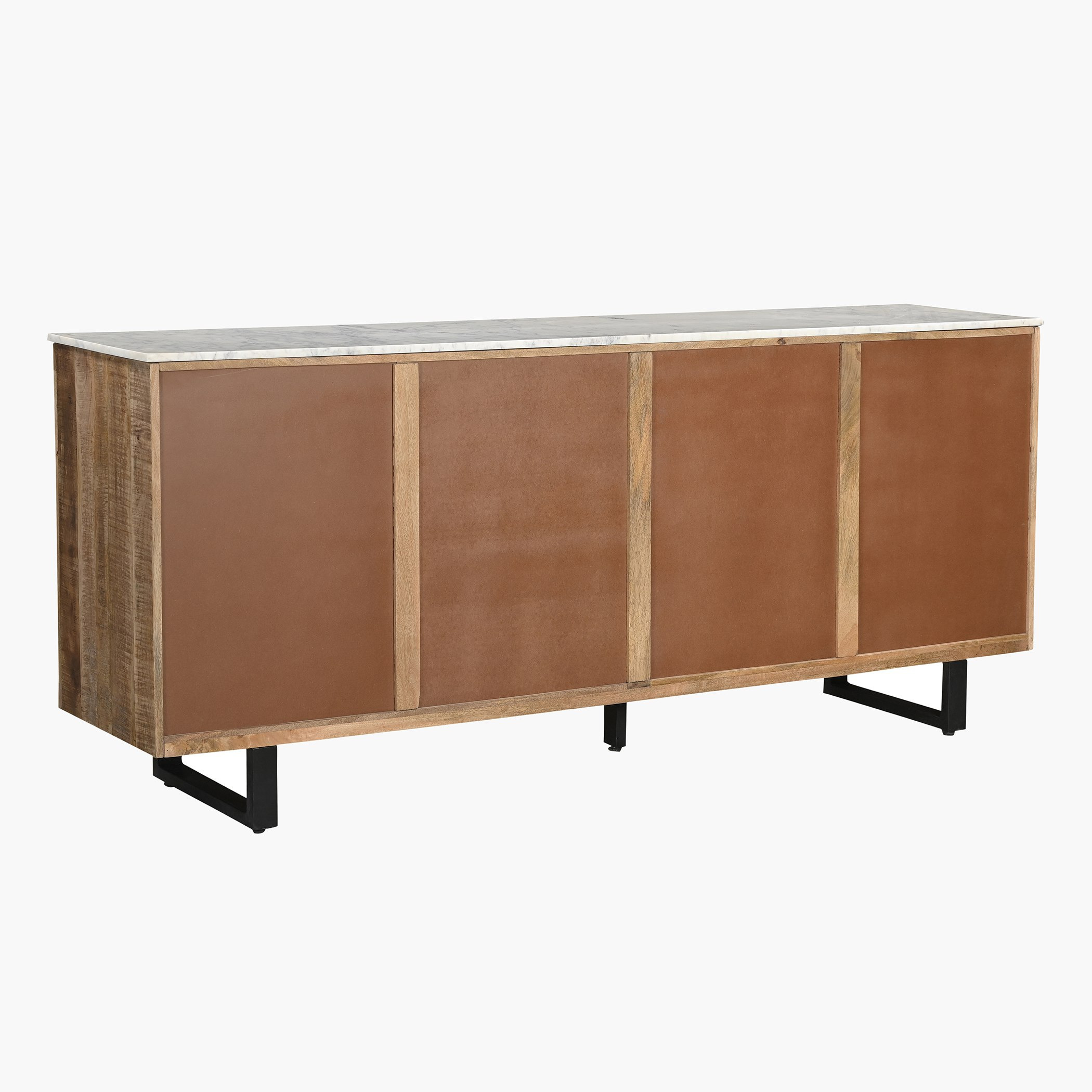 خزانة جانبية كبيرة 2 متر 4 أبواب بسطح من الرخام الأصلي - فلوريا من فيندرا-hbxfurniture-diningroom-buffetsandsideboards-image-9