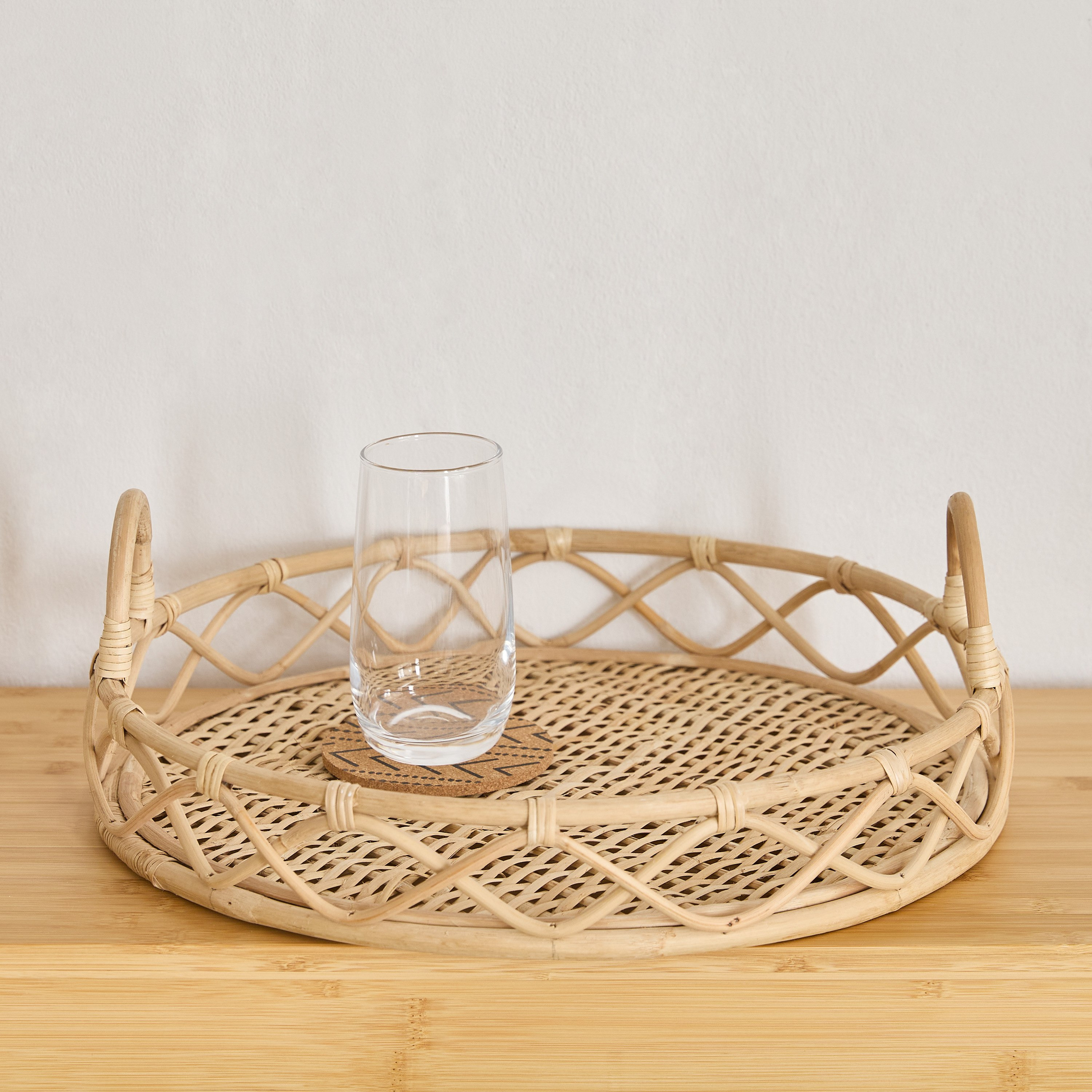 Boho Bliss Round Tray - 39x39x7 cm-hbxhomeware-hbxkitchen-image-1