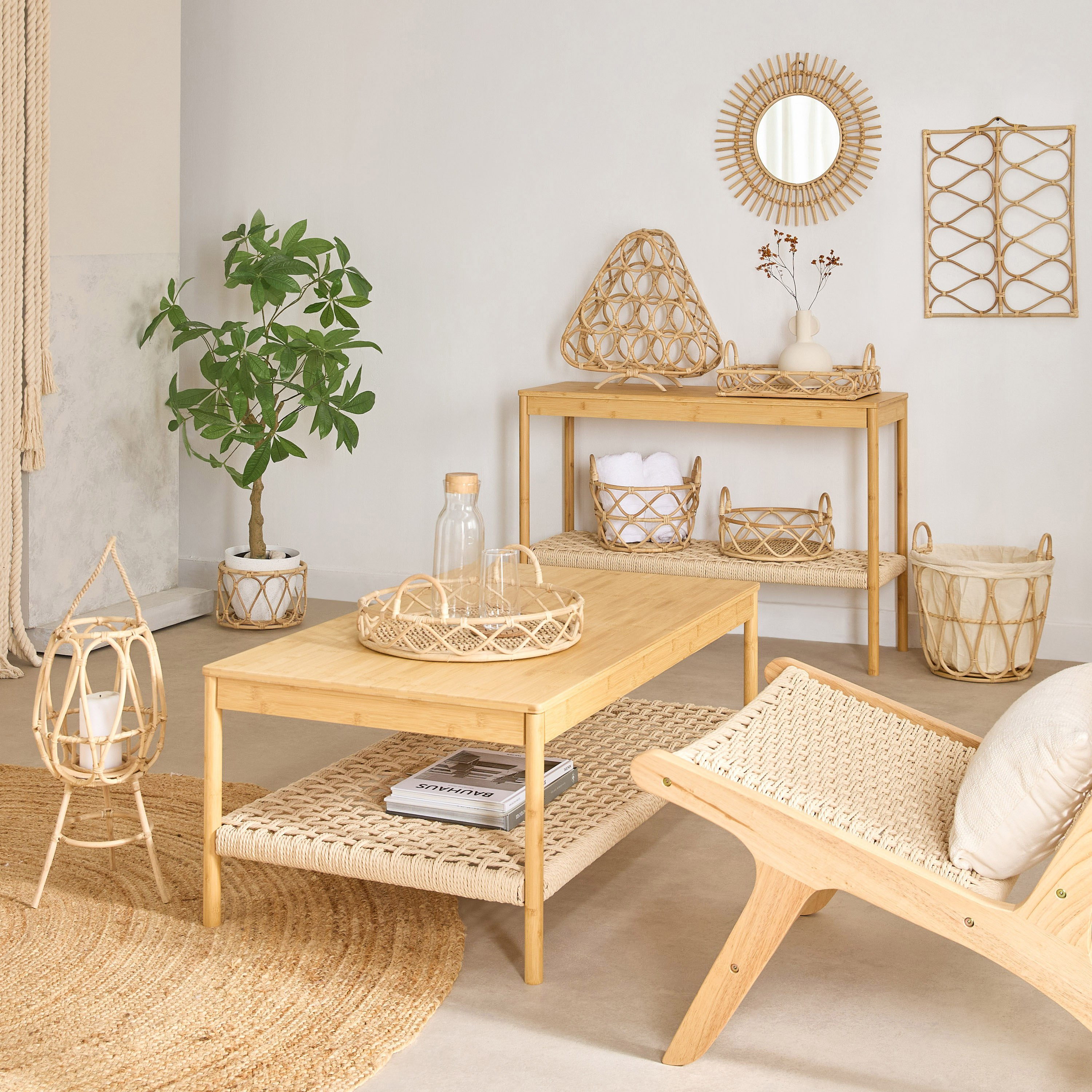 سلة متعددة الاستخدامات من بوهو بليس - 30×10 سم-hbxbedroom-bedroomaccessories-bedroomstorage-image-4