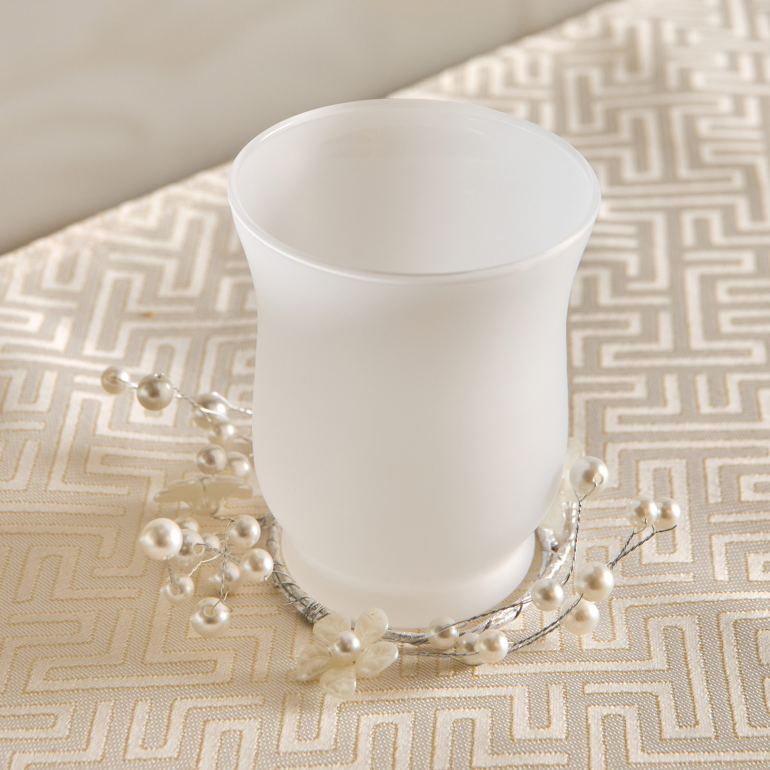 Ruse Glass Embellished Candleholder - 9x9x11 cm-hbxlivingroom-decorandaccessories-candleholders-image-2