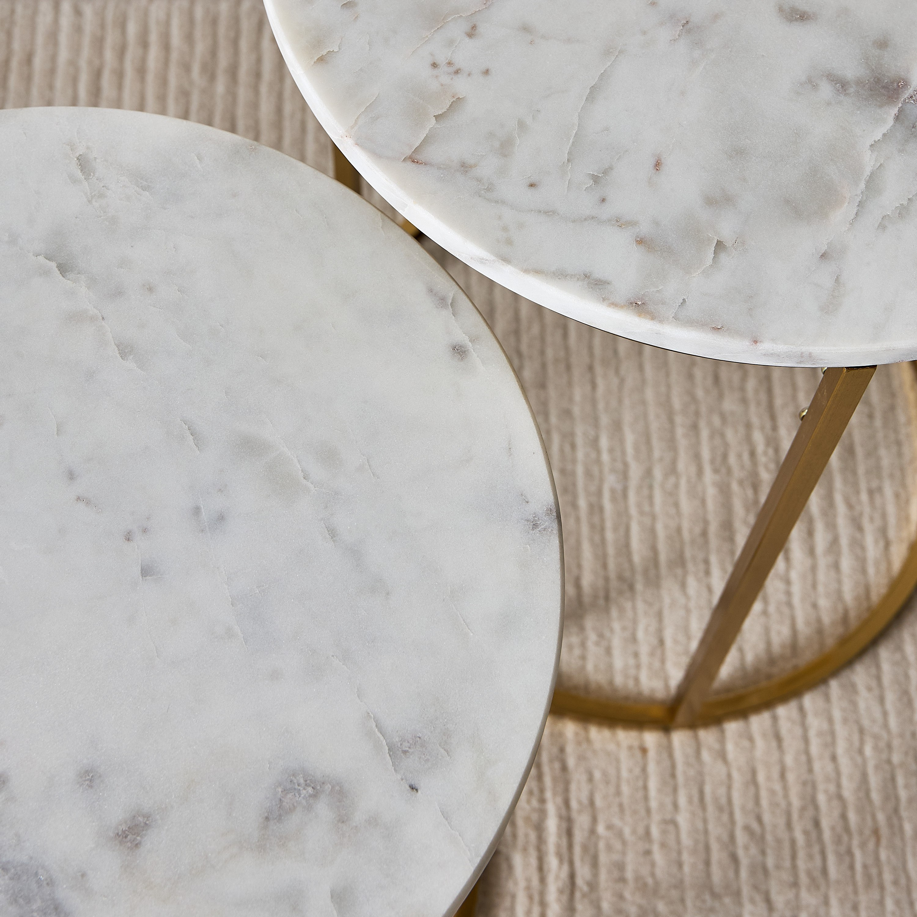 Cavon Portia Genuine Marble Top Nest of Tables - Set of 2-hbxfurniture-livingroom-nestingtables-image-3
