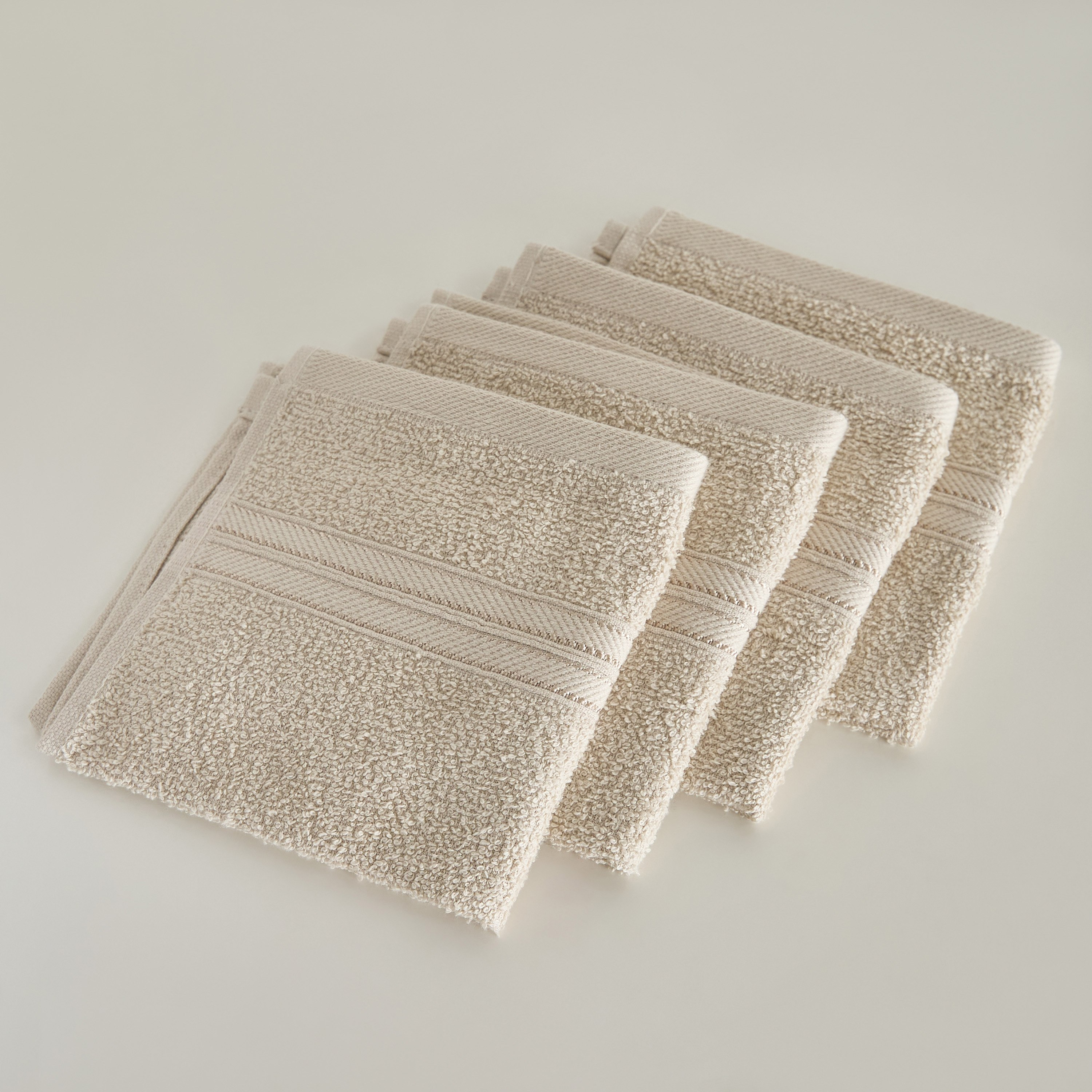 Essential Carded 4-Piece Face Towel Set - 30x30 cm-hbxbathroom-bathroomtextiles-image-3