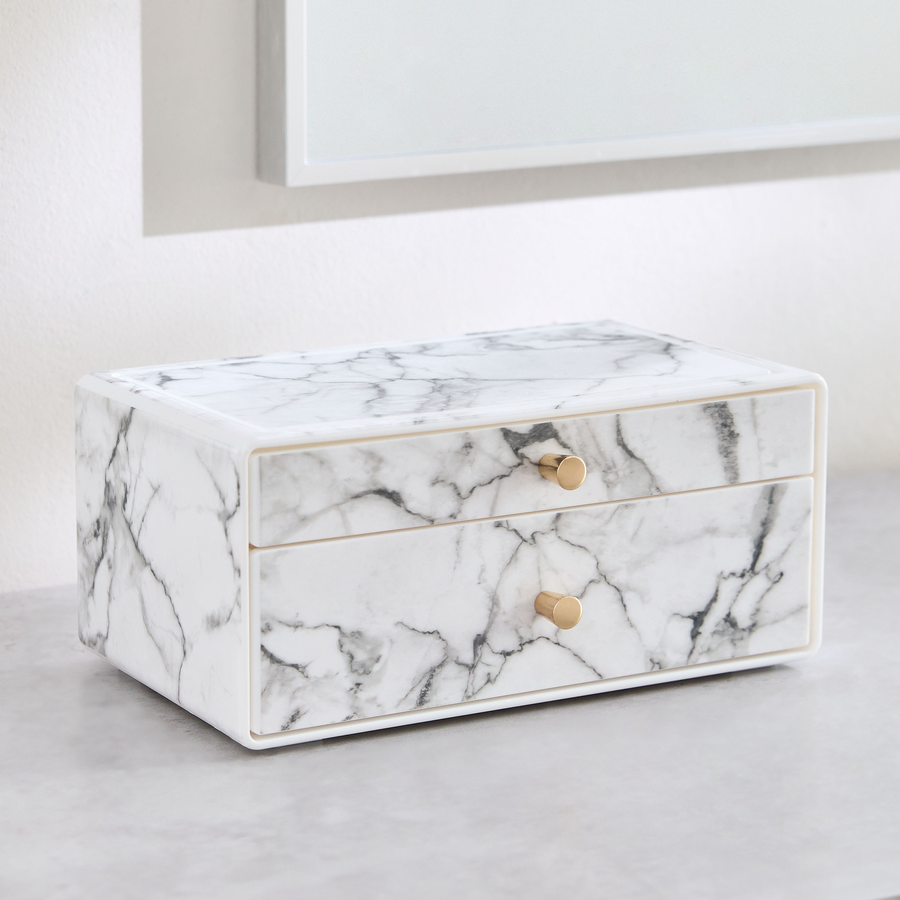 صندوق تخزين طابقين بدرج مع مقابض من ماجنس-hbxbedroom-bedroomaccessories-bedroomstorage-image-2