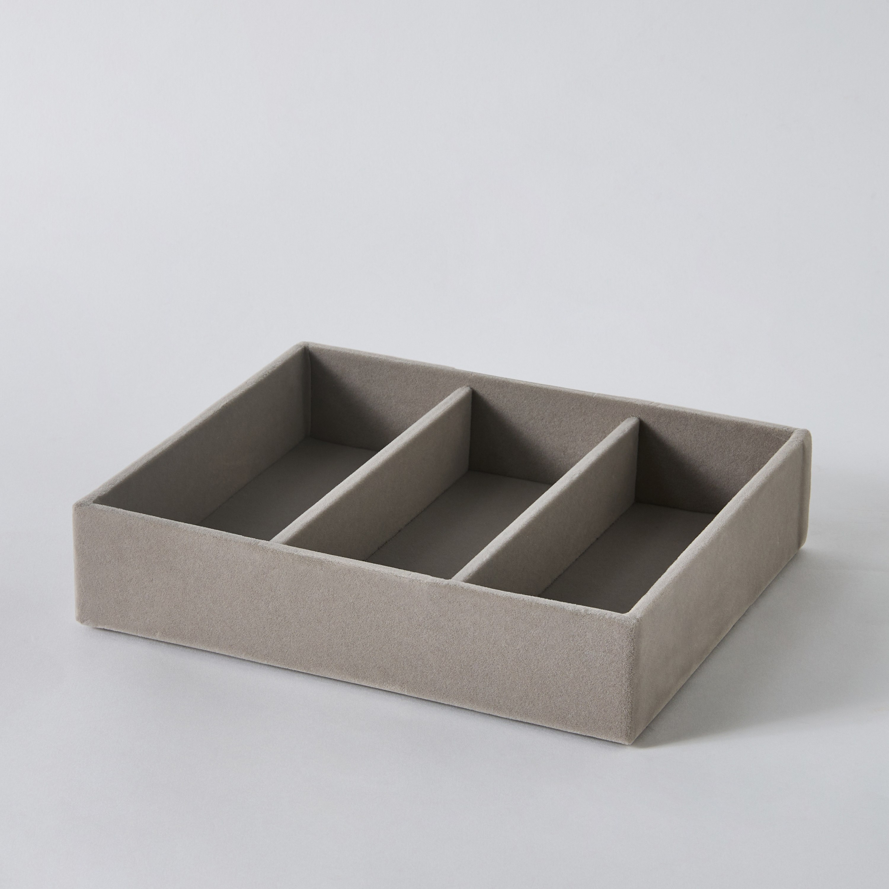 Velour 3-Compartment Glasses Organizer Tray-hbxbedroom-bedroomaccessories-bedroomstorage-image-5