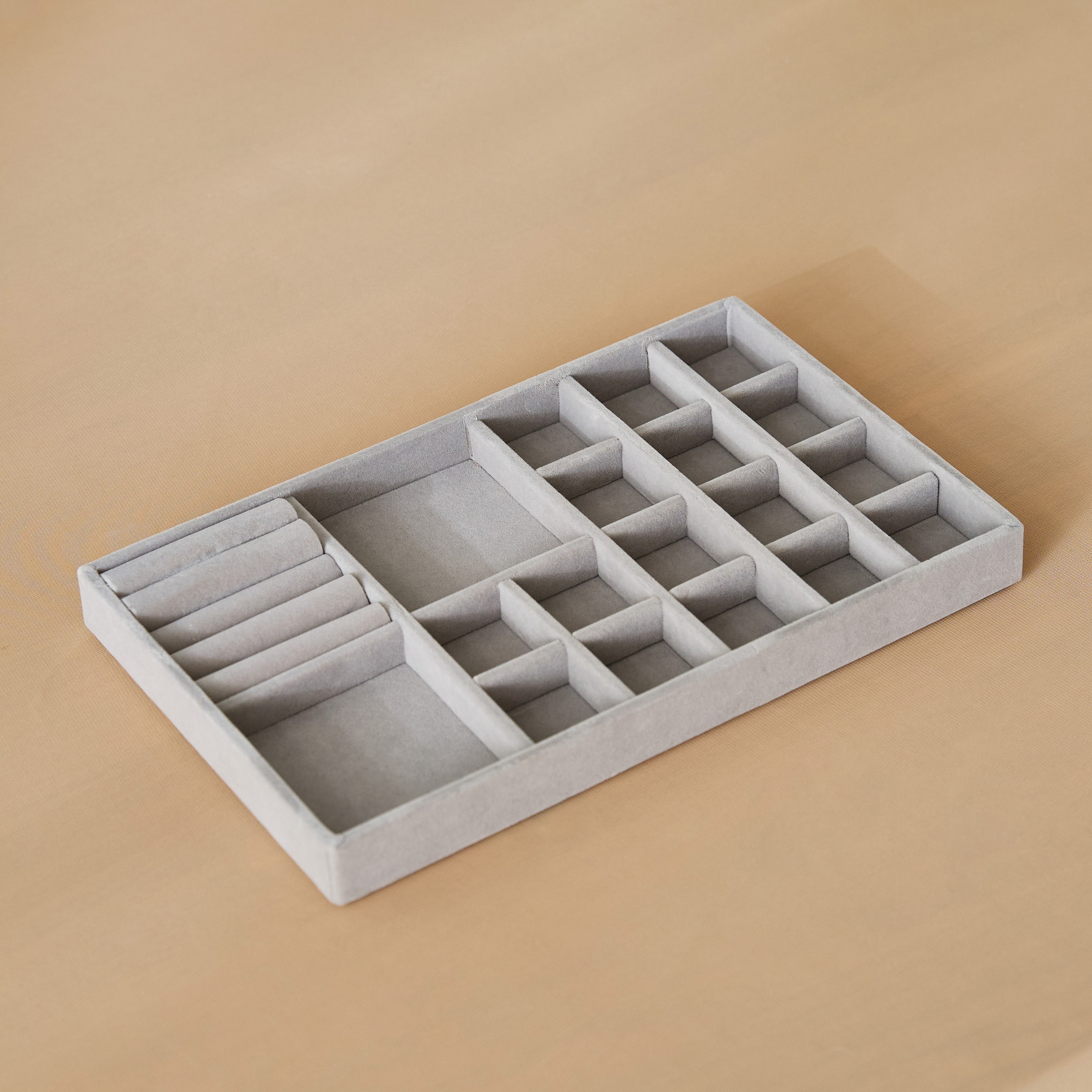 Velour 19-Compartment Jewellery Tray-hbxbedroom-bedroomaccessories-jewelleryboxesandholders-image-2