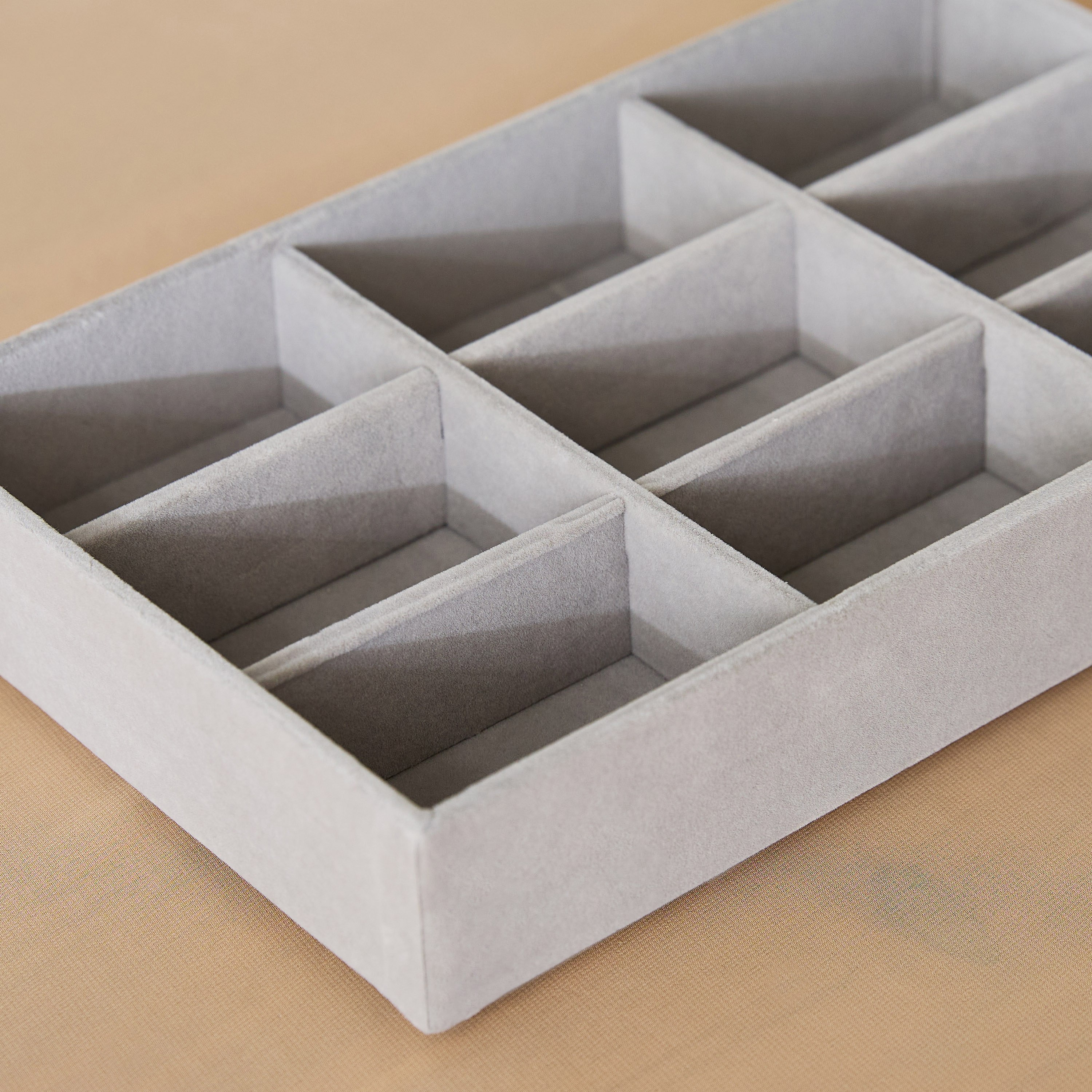 Velour 9-Compartment Jewellery Tray-hbxbedroom-bedroomaccessories-jewelleryboxesandholders-image-3