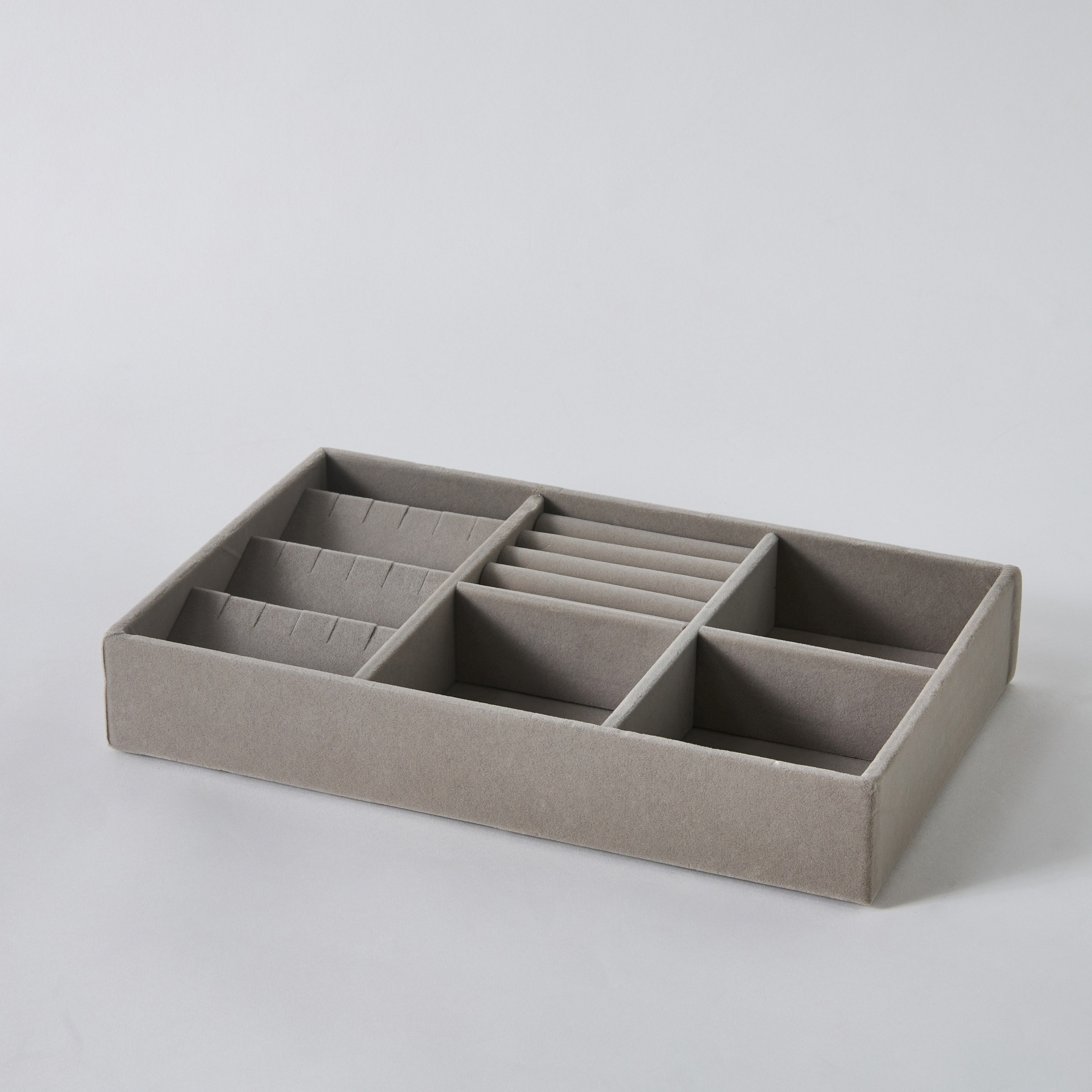 Velour 5-Compartment Jewellery Tray-hbxbedroom-bedroomaccessories-jewelleryboxesandholders-image-5