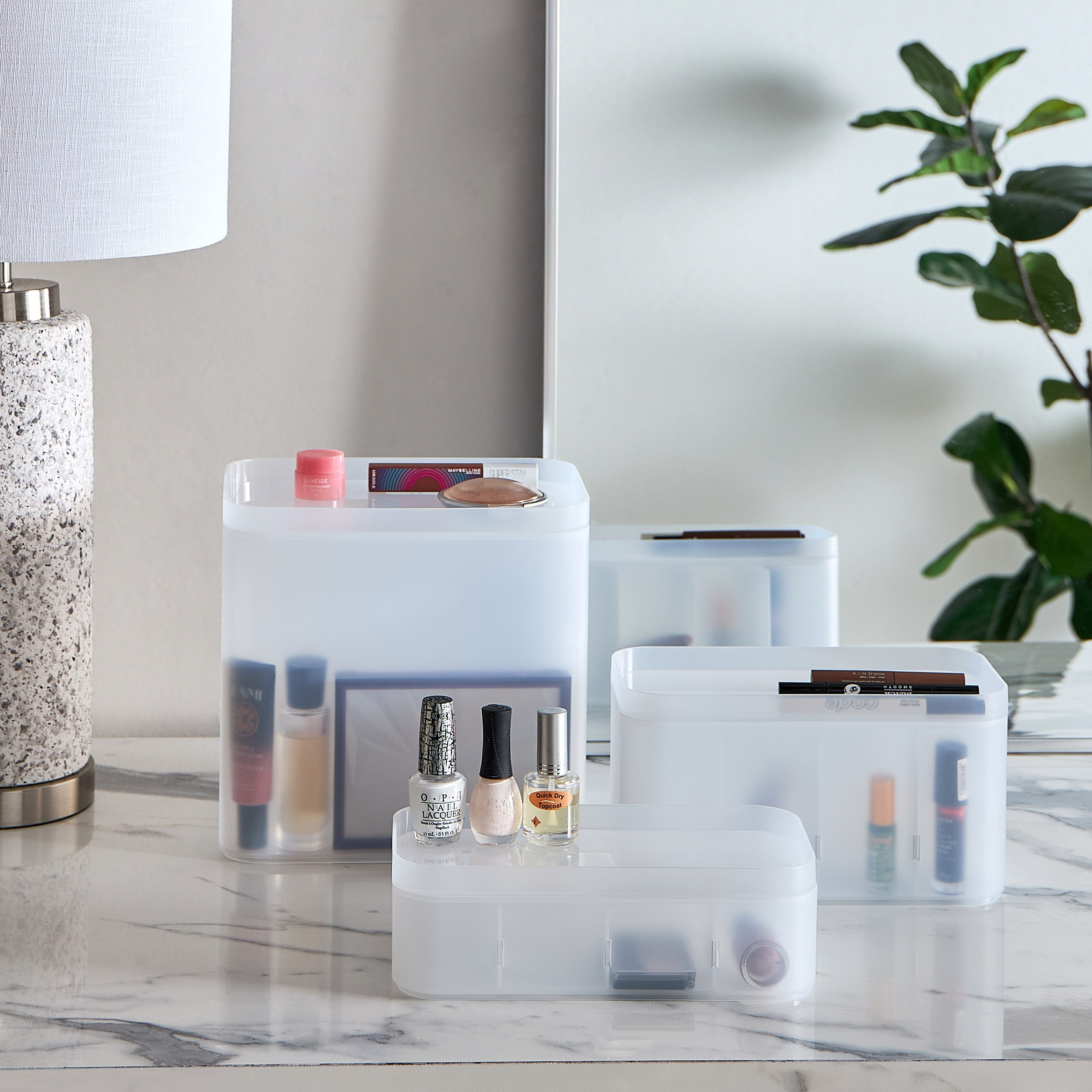 Madison Stackable Storage Box with Removable Dividers - 24.1x12x7.5 cm-hbxbedroom-bedroomaccessories-bedroomstorage-image-4