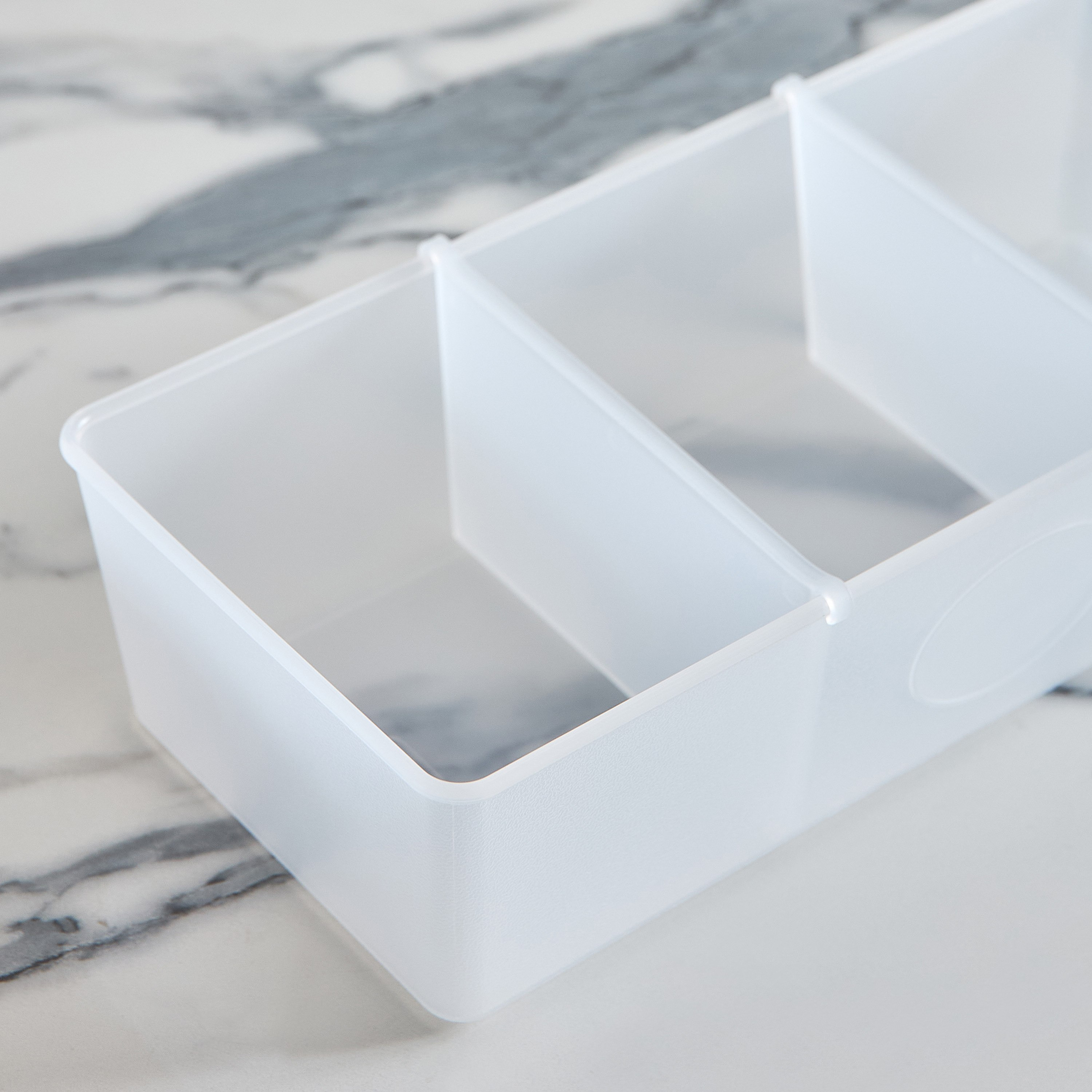 Inaya Drawer Organiser with 2 Sliding Dividers - 30.7x13.8x7.8 cm-hbxbedroom-bedroomaccessories-bedroomstorage-image-3
