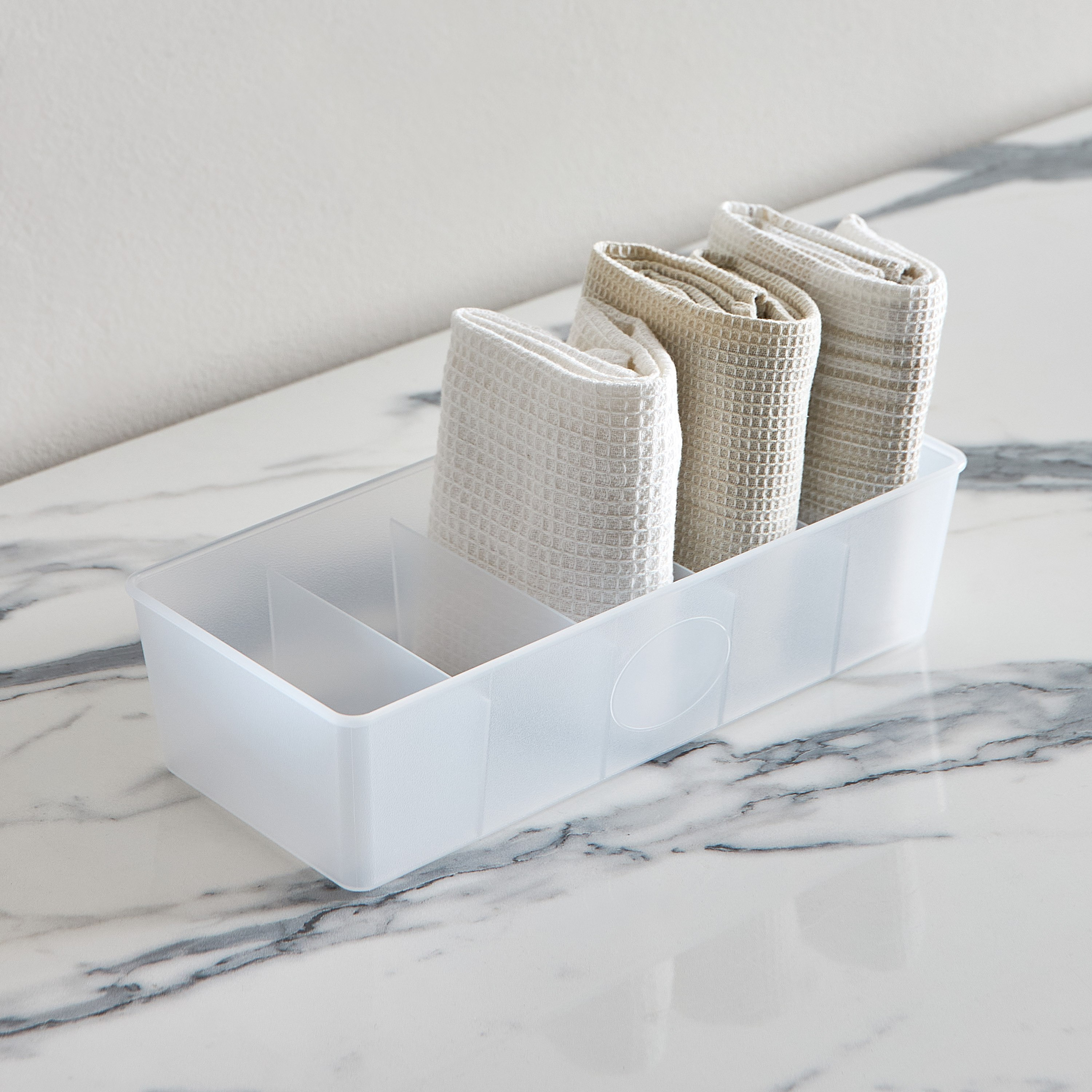 Inaya 5-Compartment Drawer Organiser - 30.7x13.8x7.8 cm-hbxbedroom-bedroomaccessories-bedroomstorage-image-1