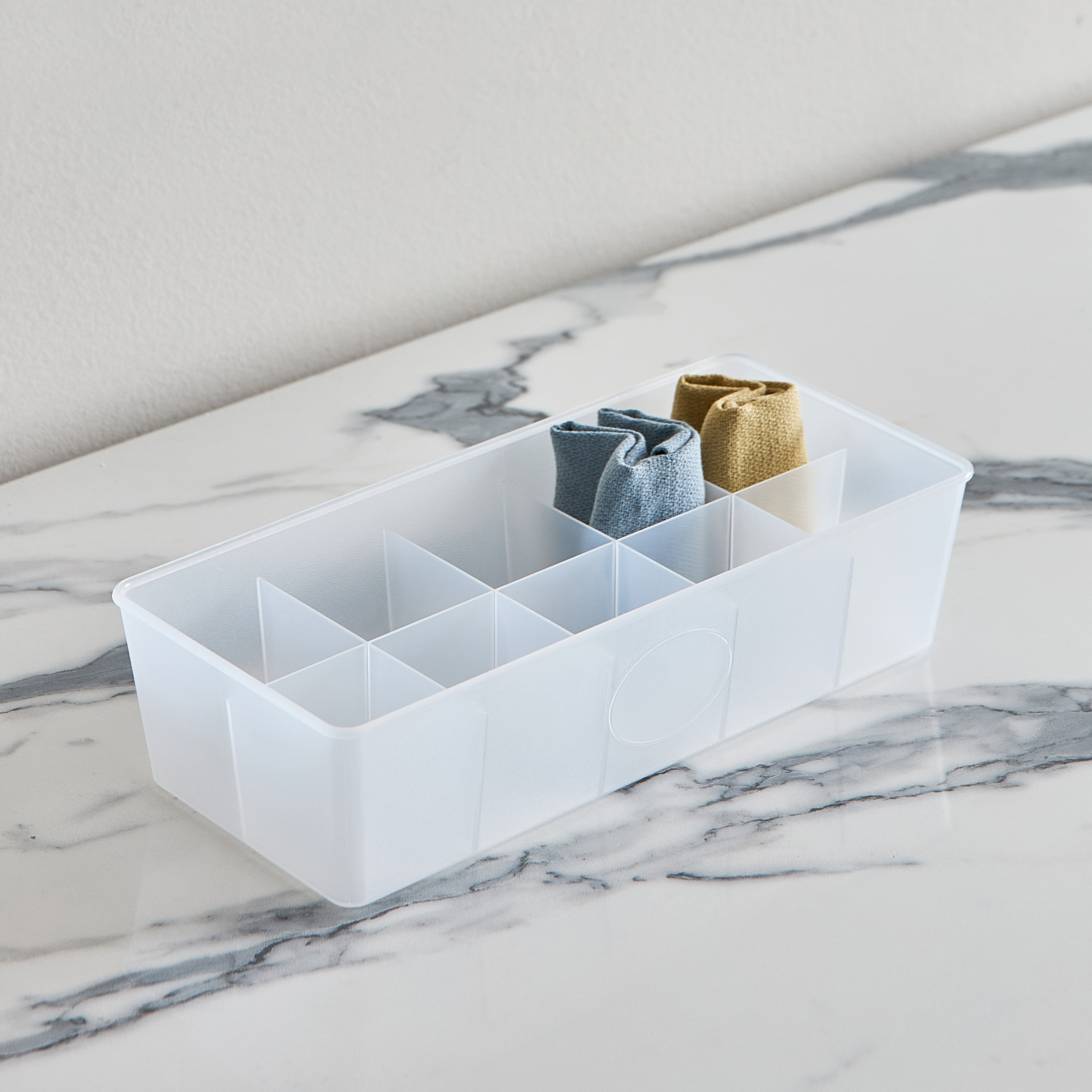 Inaya 10-Compartment Drawer Organiser - 30.7x13.8x7.8 cm-hbxbedroom-bedroomaccessories-bedroomstorage-image-1