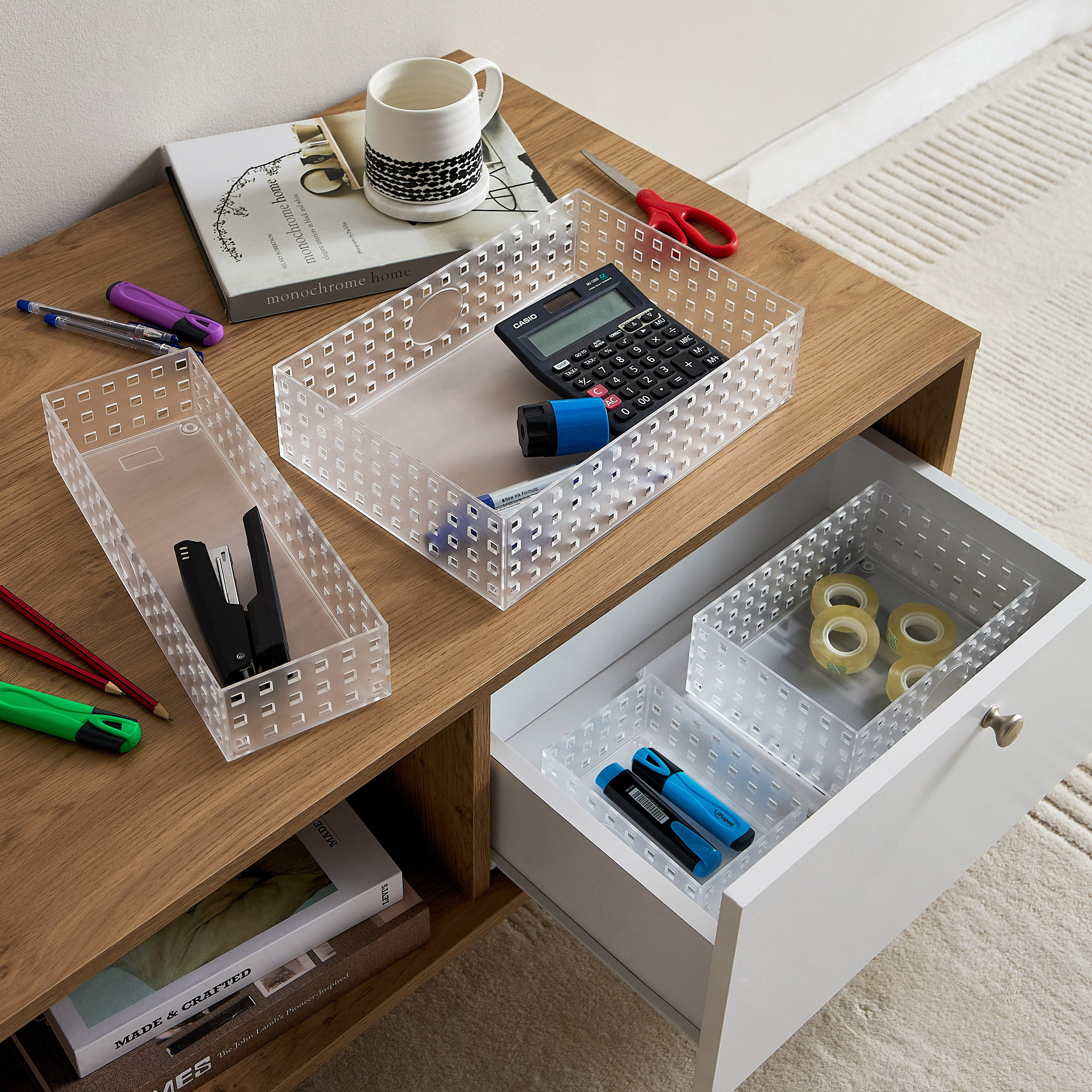 Soha Stackable Storage Organizer - 31.9x10.9x6.4 cm-hbxbedroom-bedroomaccessories-bedroomstorage-image-4