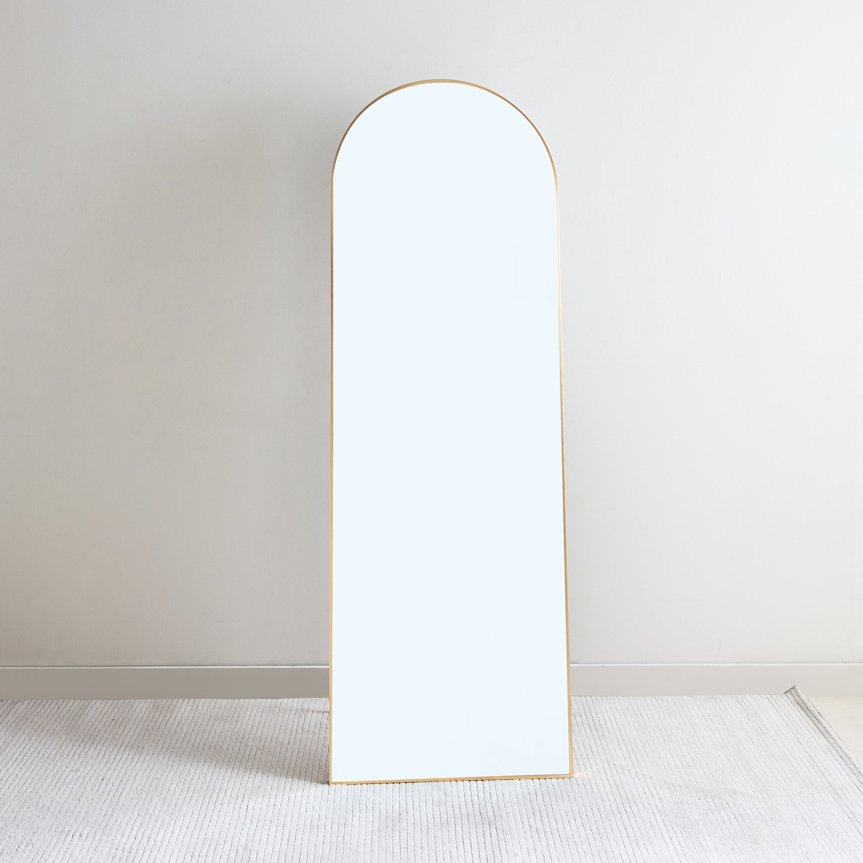 مرآة أرضية قائمة ألومنيوم من إيرليس - 61x181 سم-hbxhomeware-hbxdecorandfurnishings-image-1