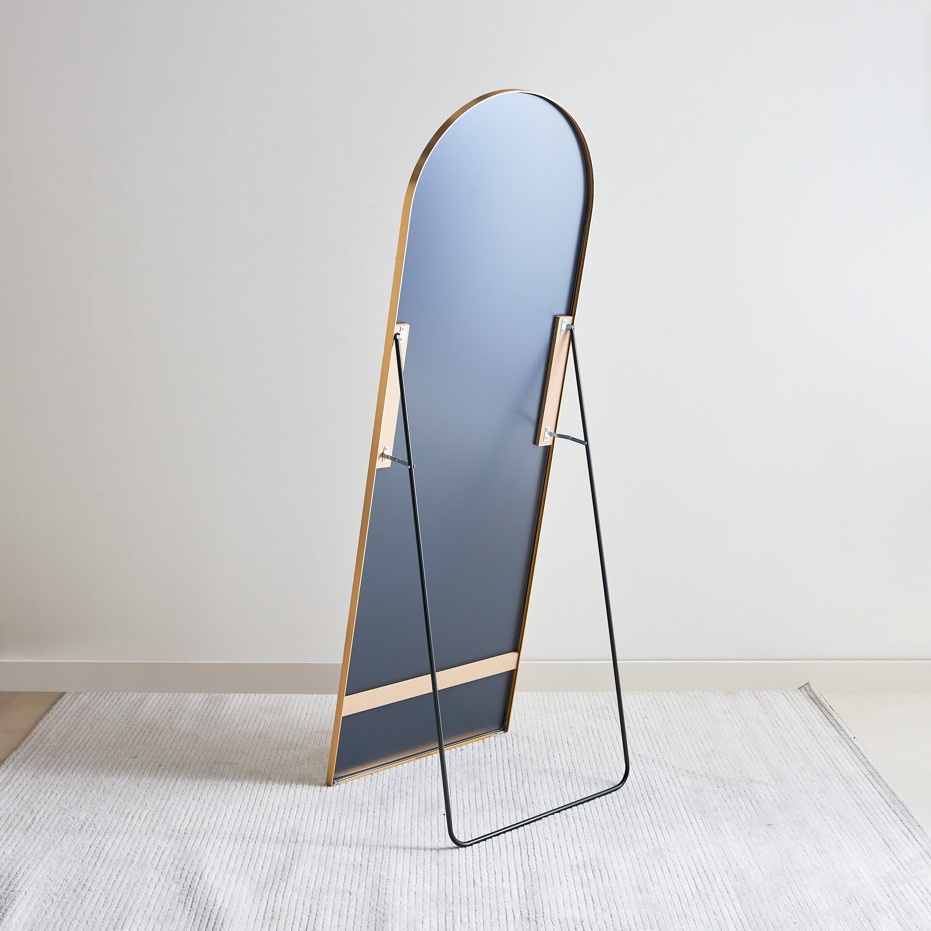 مرآة أرضية قائمة ألومنيوم من إيرليس - 61x181 سم-hbxhomeware-hbxdecorandfurnishings-image-3