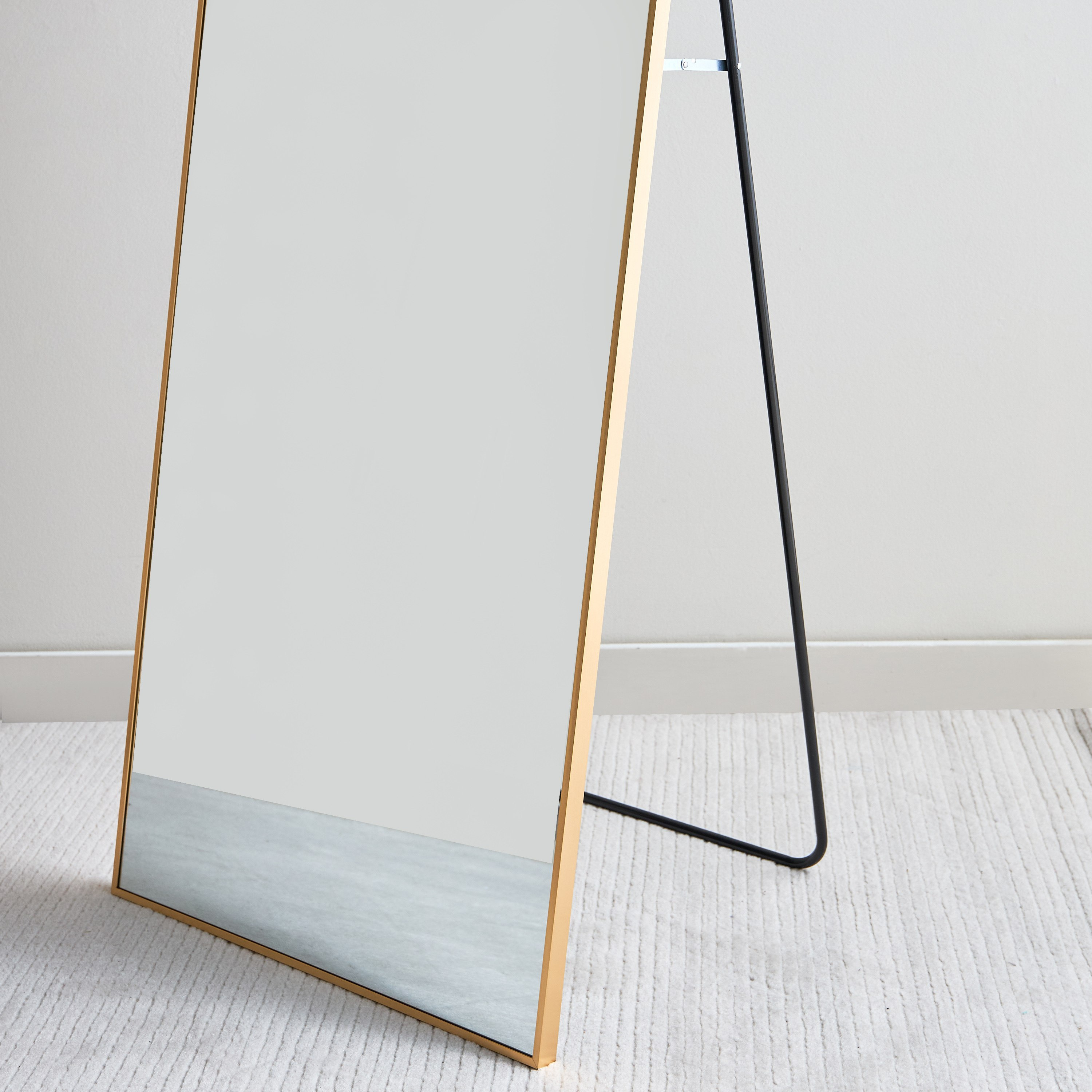 مرآة أرضية قائمة ألومنيوم من إيرليس - 61x181 سم-hbxhomeware-hbxdecorandfurnishings-image-5