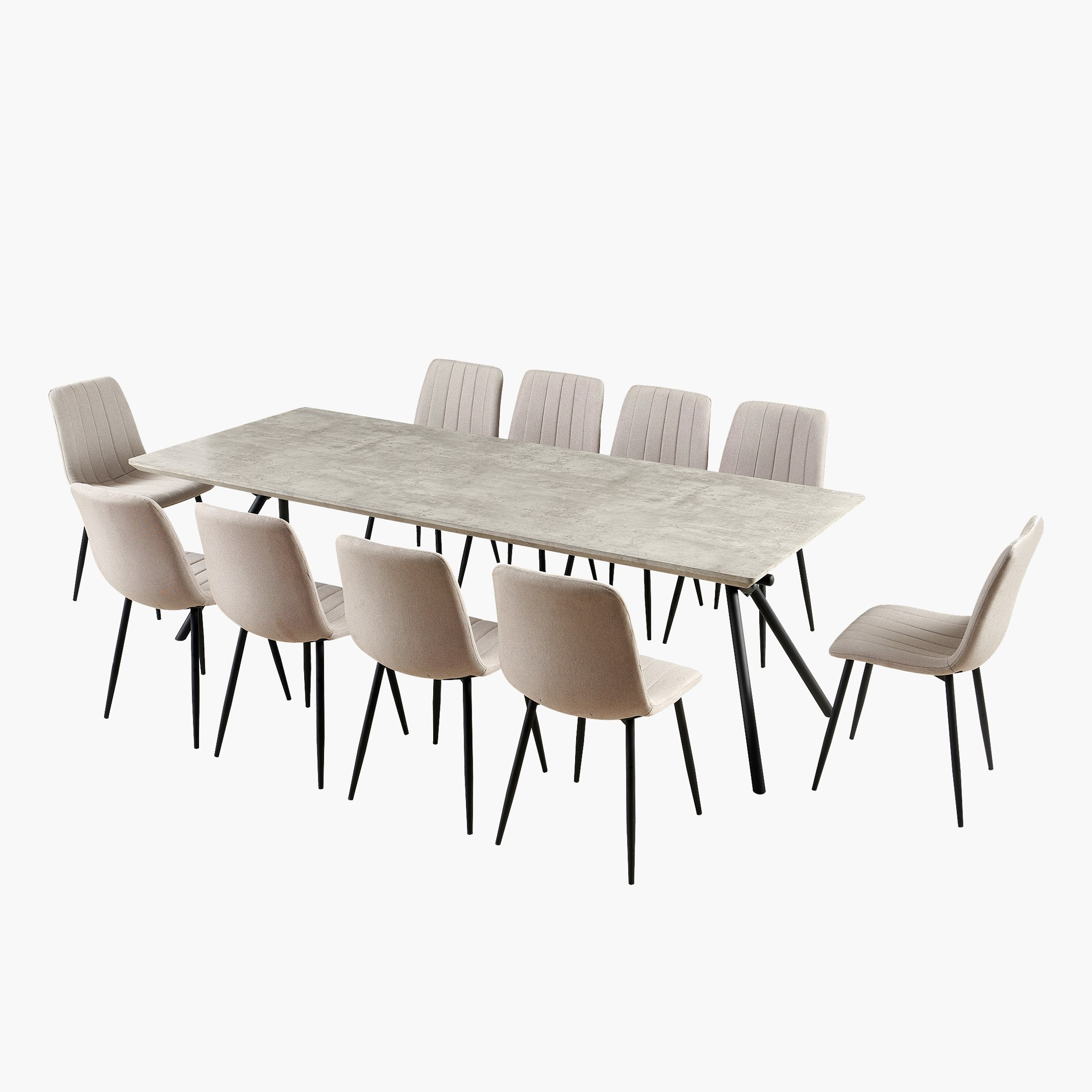 Kelsey 10-Seater Dining Set-hbxfurniture-diningroom-diningsets-tenseater-image-22