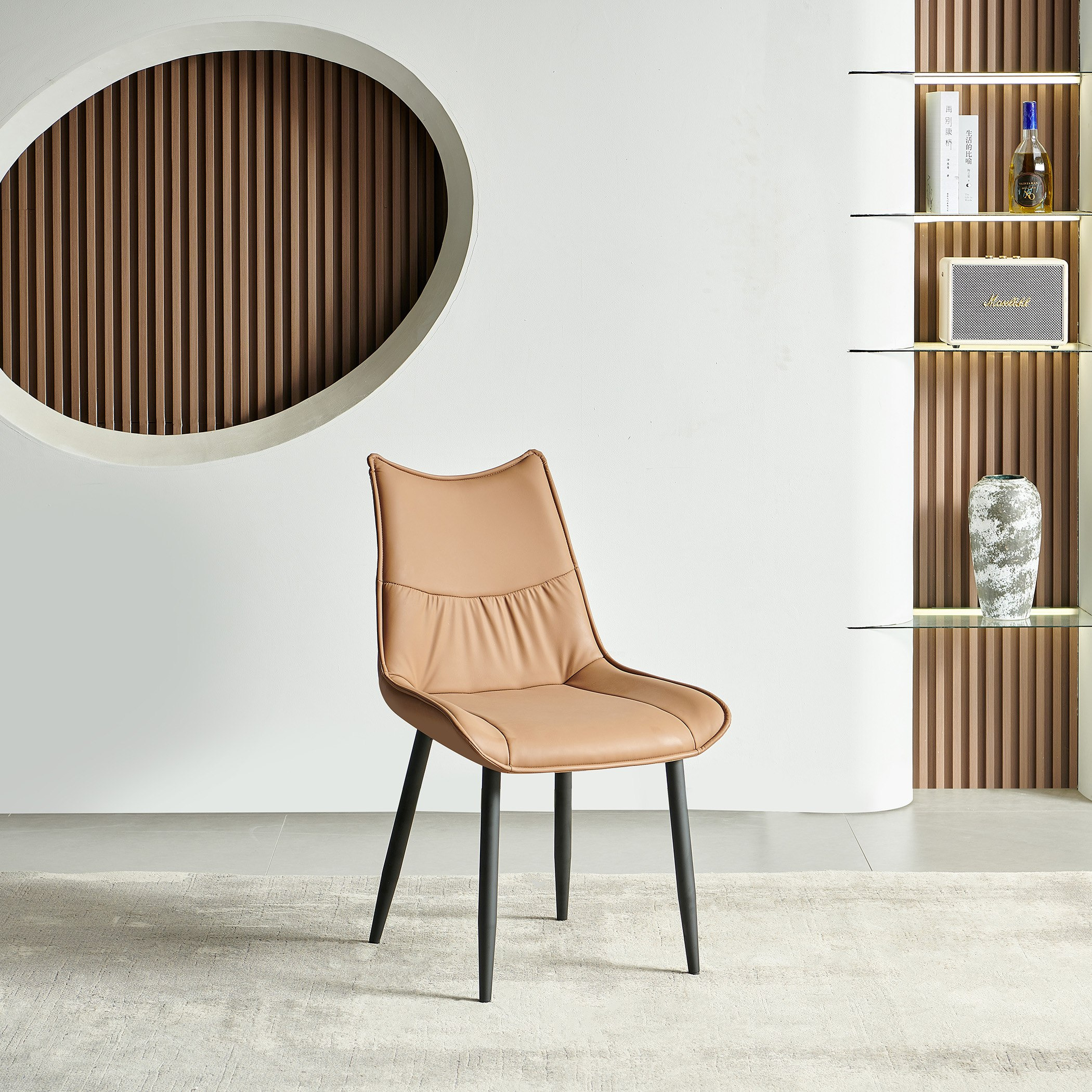 طقم سفرة 6 مقاعد مع طاولة من بروك-hbxfurniture-diningtablesandsets-diningsets-sixseater-image-2