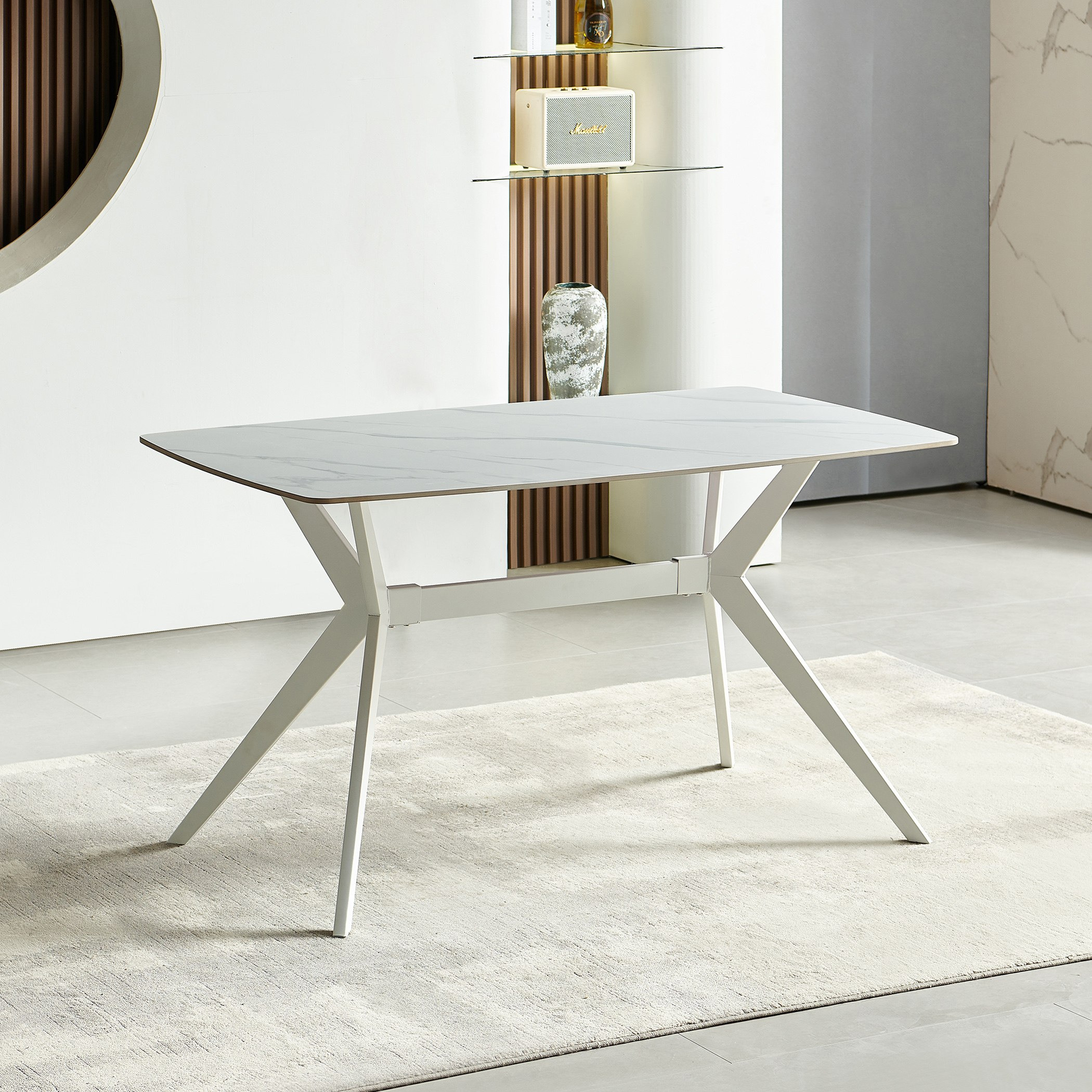 طقم سفرة من الحجر الملبد بـ6 مقاعد من ديفو-hbxfurniture-diningtablesandsets-diningsets-sixseater-image-16