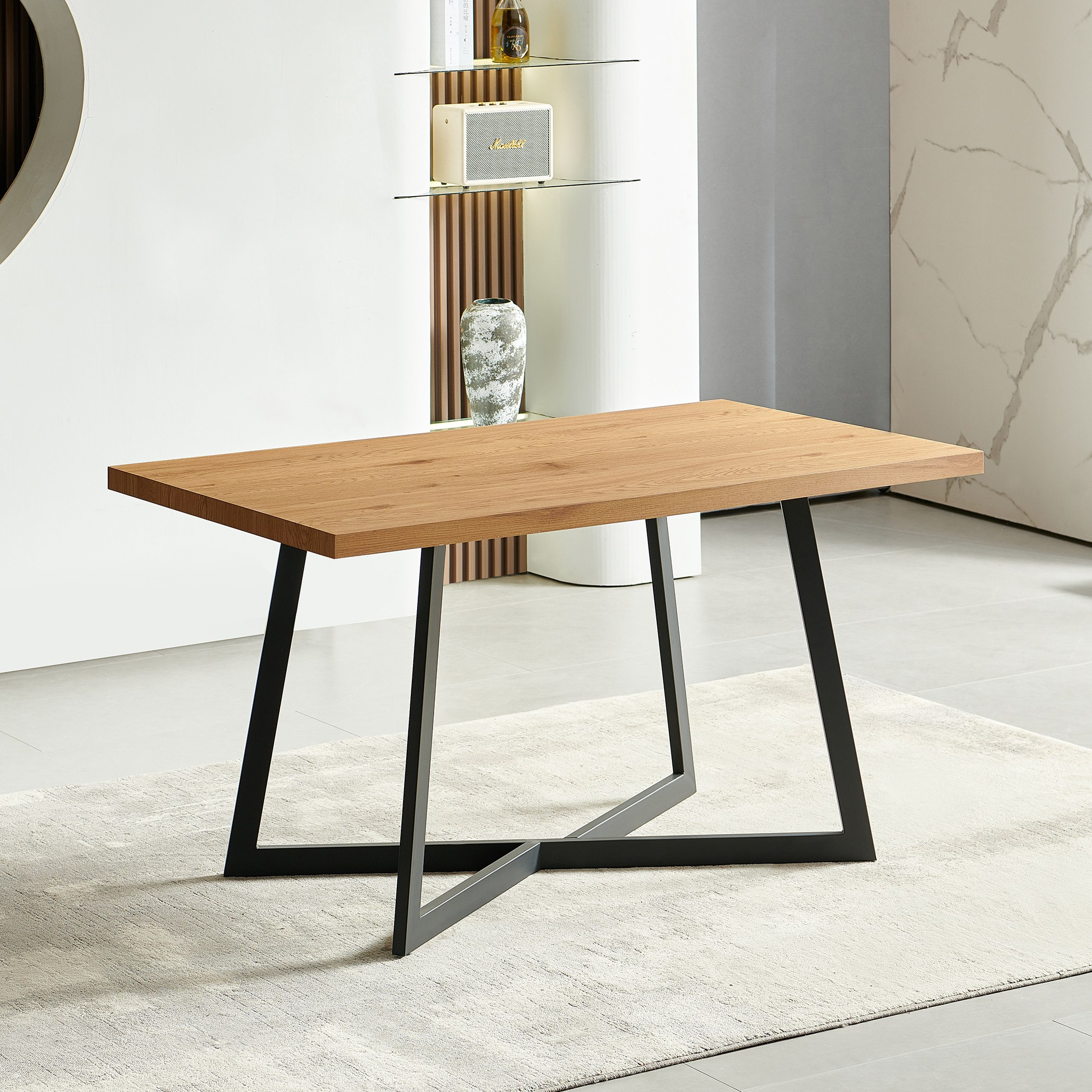 طقم سفرة 6 مقاعد من كارول-hbxfurniture-diningtablesandsets-diningsets-sixseater-image-20