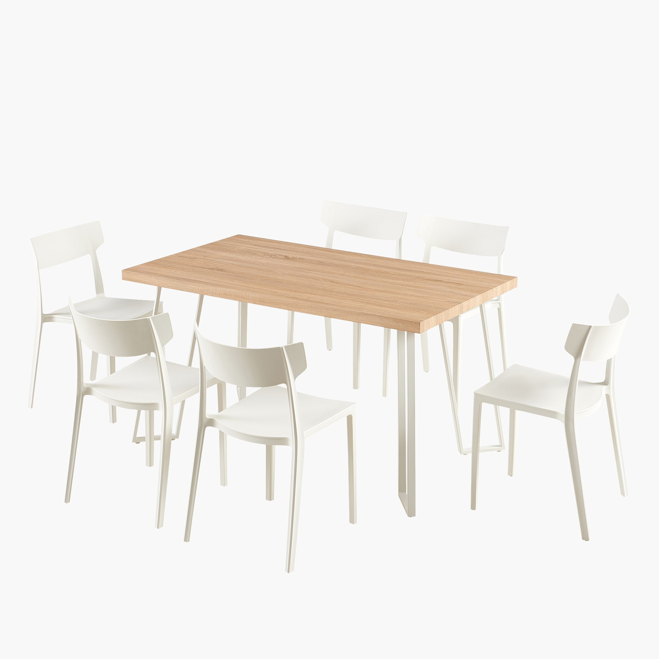 Cliff 6-Seater Dining Set-hbxfurniture-diningtablesandsets-diningsets-sixseater-image-20