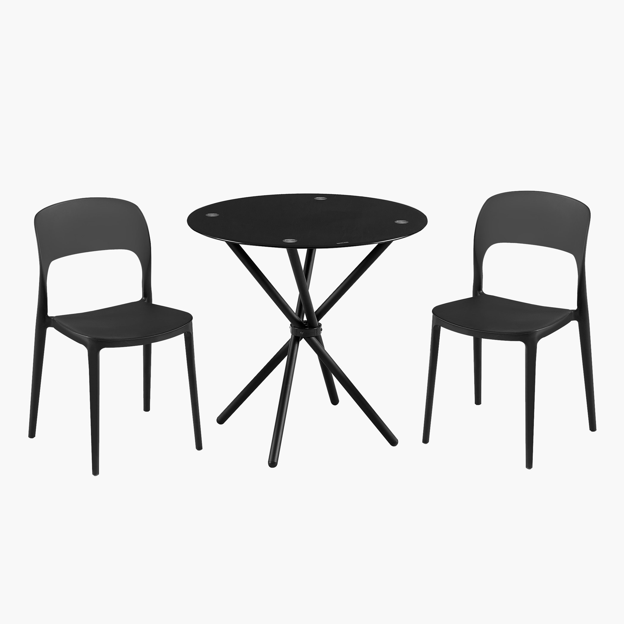 طقم سفرة بسطح زجاج مع مقعدين من جوبليت-hbxfurniture-diningtablesandsets-diningsets-twoseater-image-19