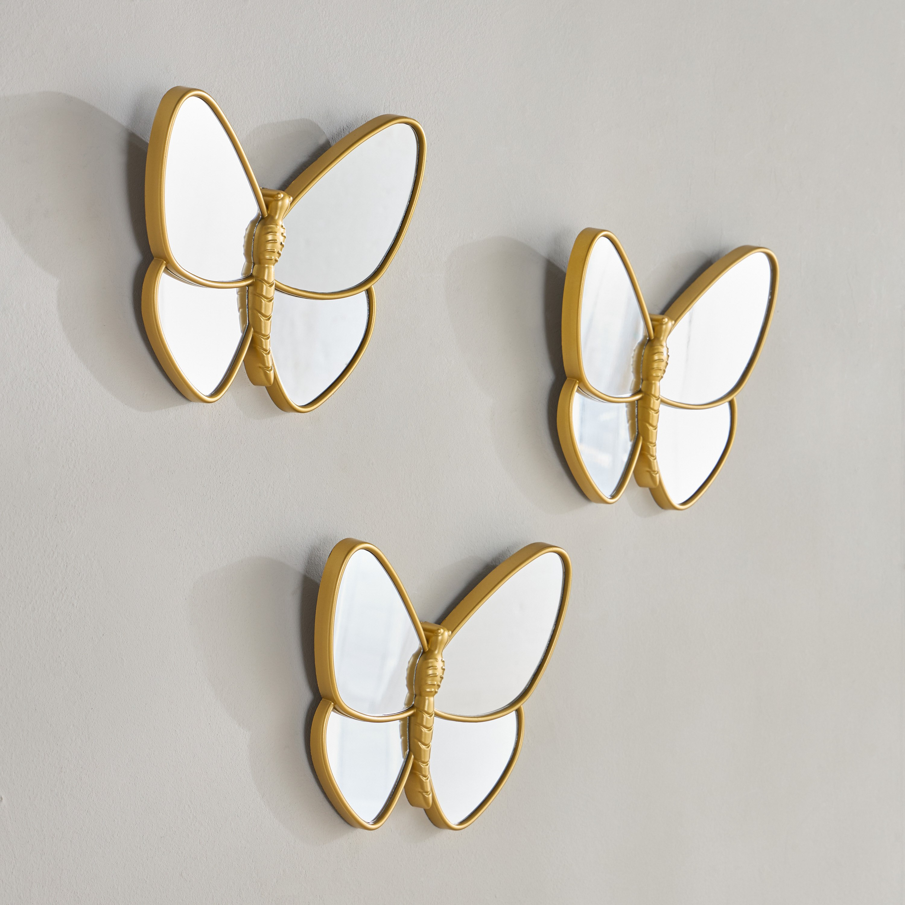 طقم مرآة الفراشة 3 قطع من بريكلين- 25 سم-hbxhomeware-hbxdecorandfurnishings-image-1