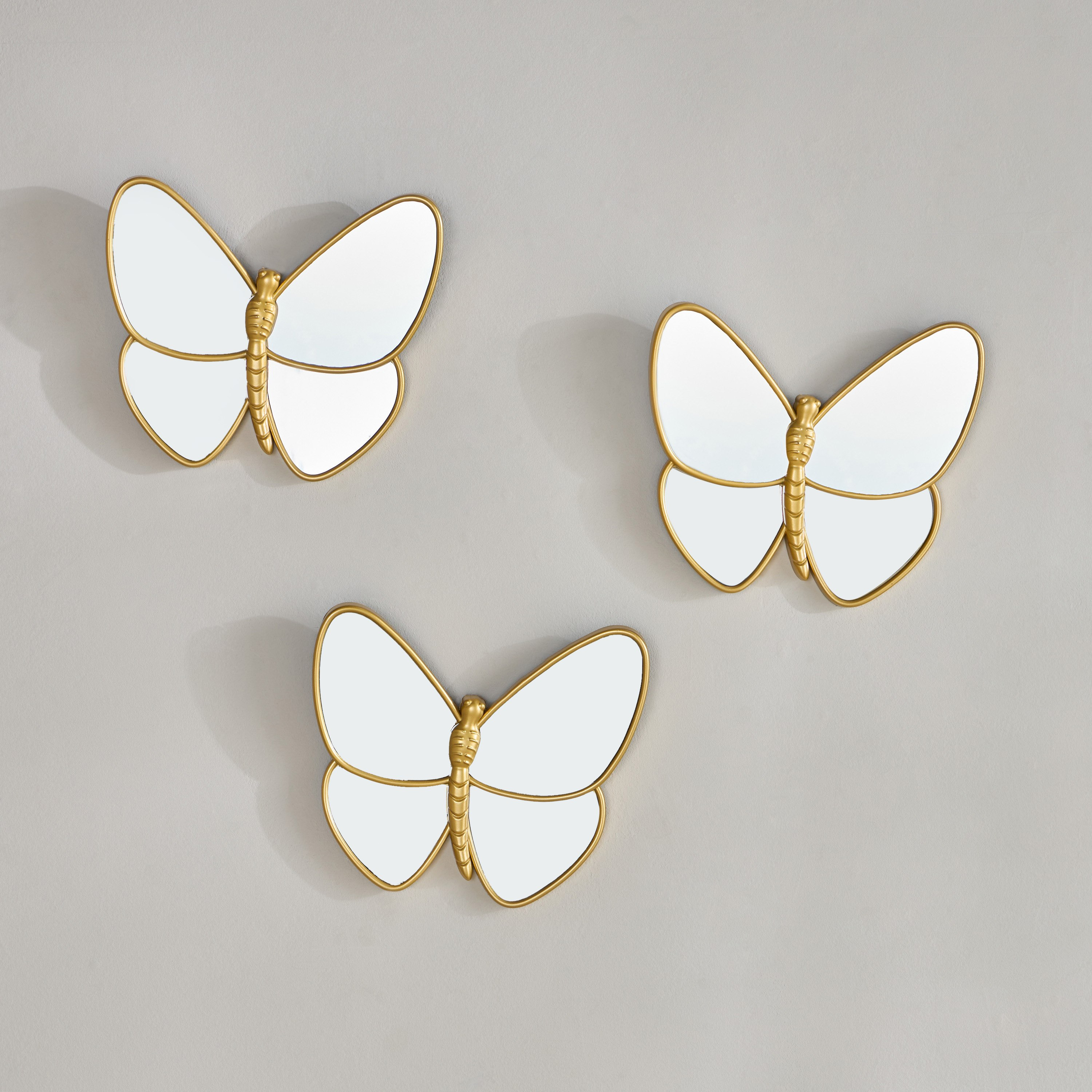 طقم مرآة الفراشة 3 قطع من بريكلين- 25 سم-hbxhomeware-hbxdecorandfurnishings-image-2
