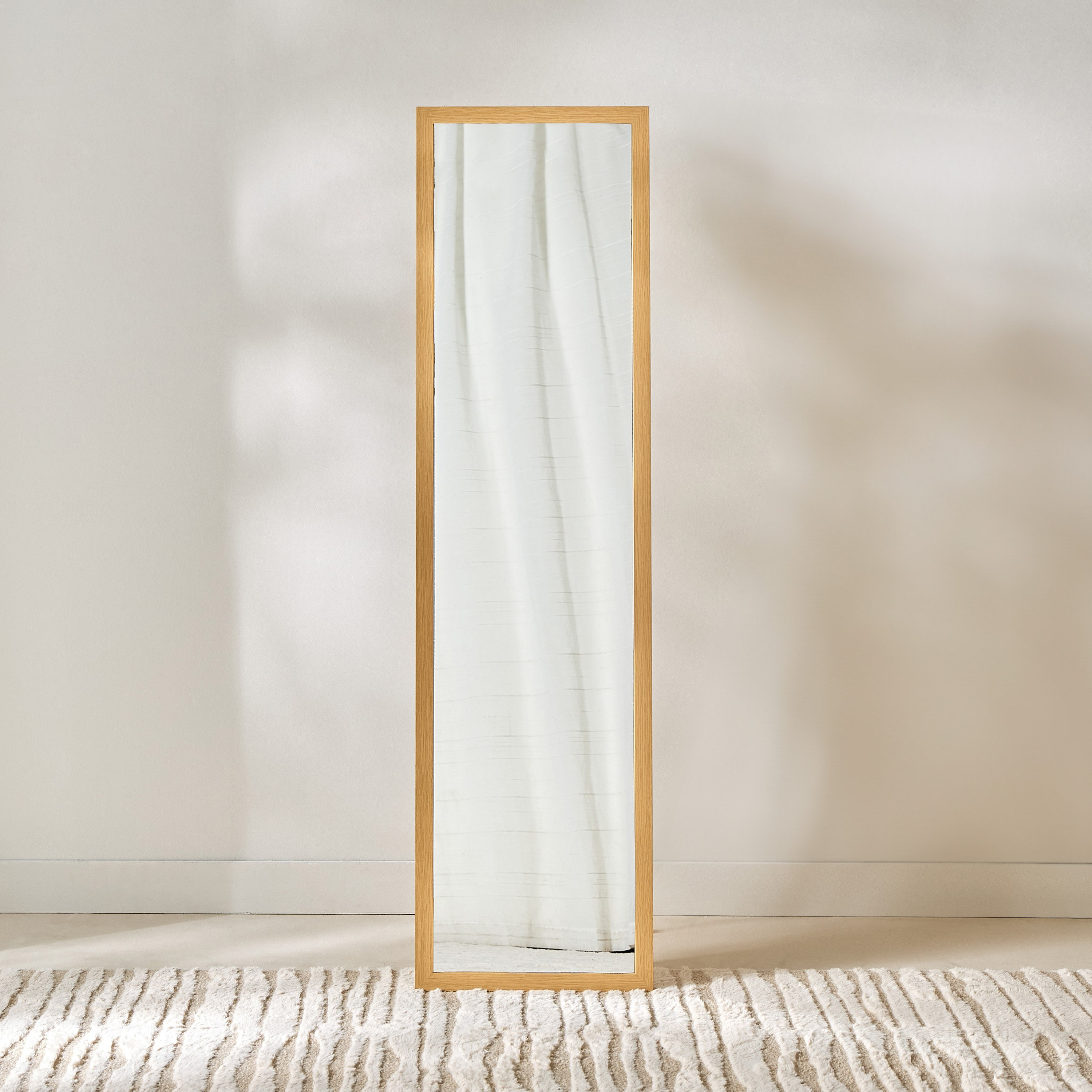 Brecklyn MDF and Glass Floor Standing Mirror - 40x150x1.2 cm-hbxhomeware-hbxdecorandfurnishings-image-2