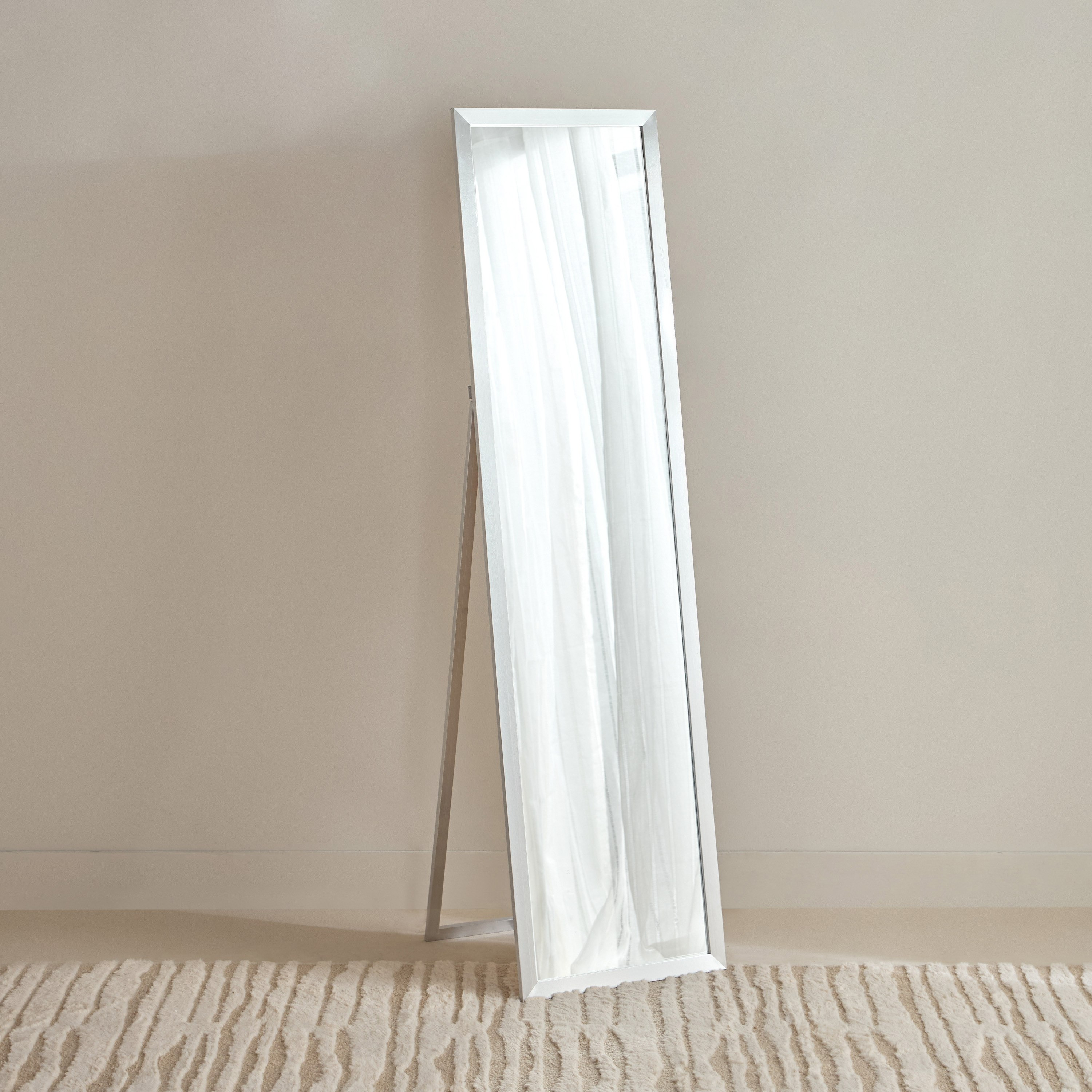 Brecklyn MDF and Glass Floor Standing Mirror - 40x150x1.2 cm-PROMO_HB_AE_B1G1_250925-image-1