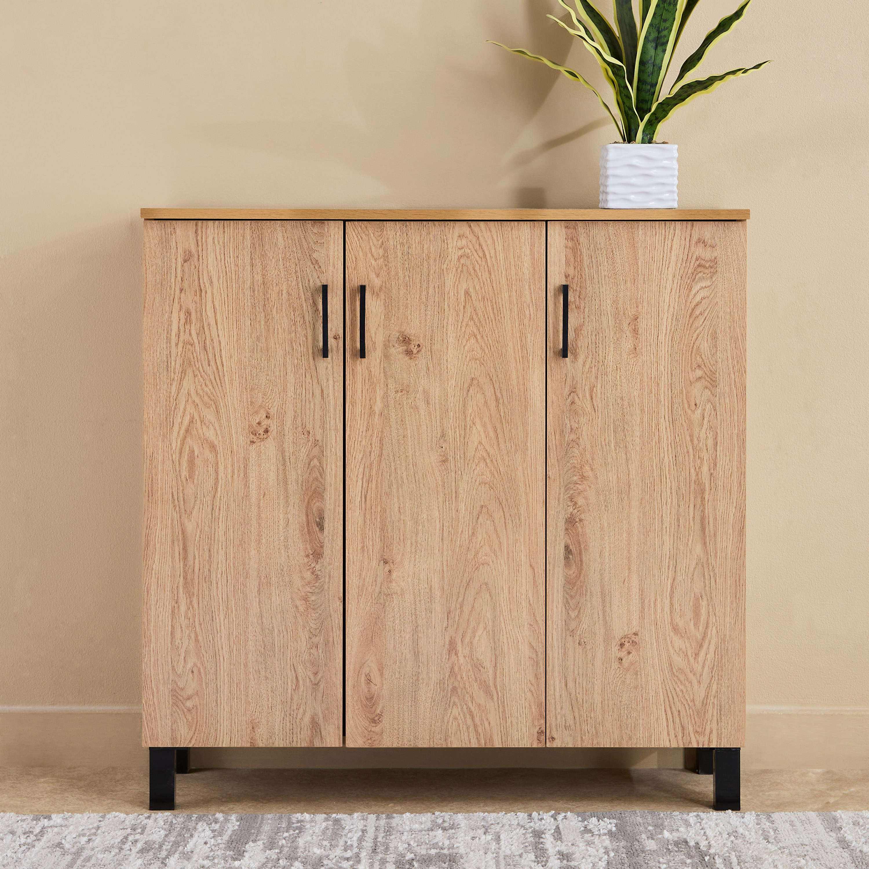 Patara 16-Pair Shoe Cabinet with 3 Door-hbxbedroom-shoecabinetsandracks-image-2