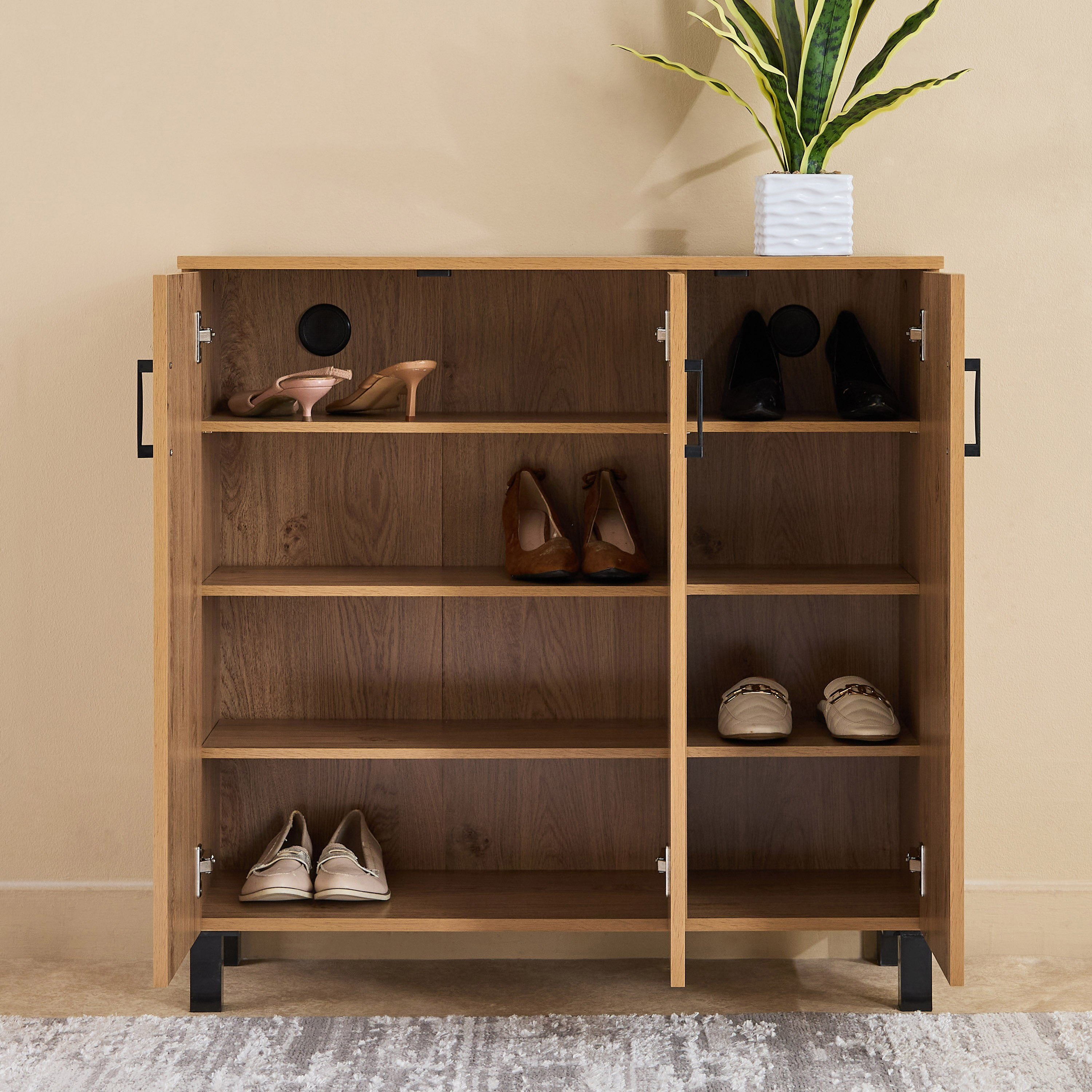 Patara 16-Pair Shoe Cabinet with 3 Door-hbxbedroom-shoecabinetsandracks-image-3
