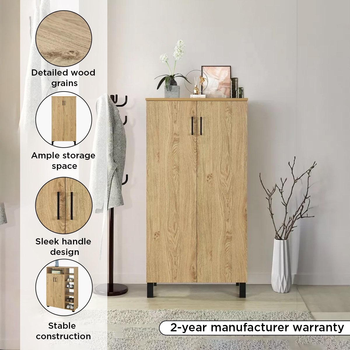 Patara Tall 18-Pair Multipurpose Shoe Rack with 2 Doors-hbxbedroom-shoecabinetsandracks-image-10