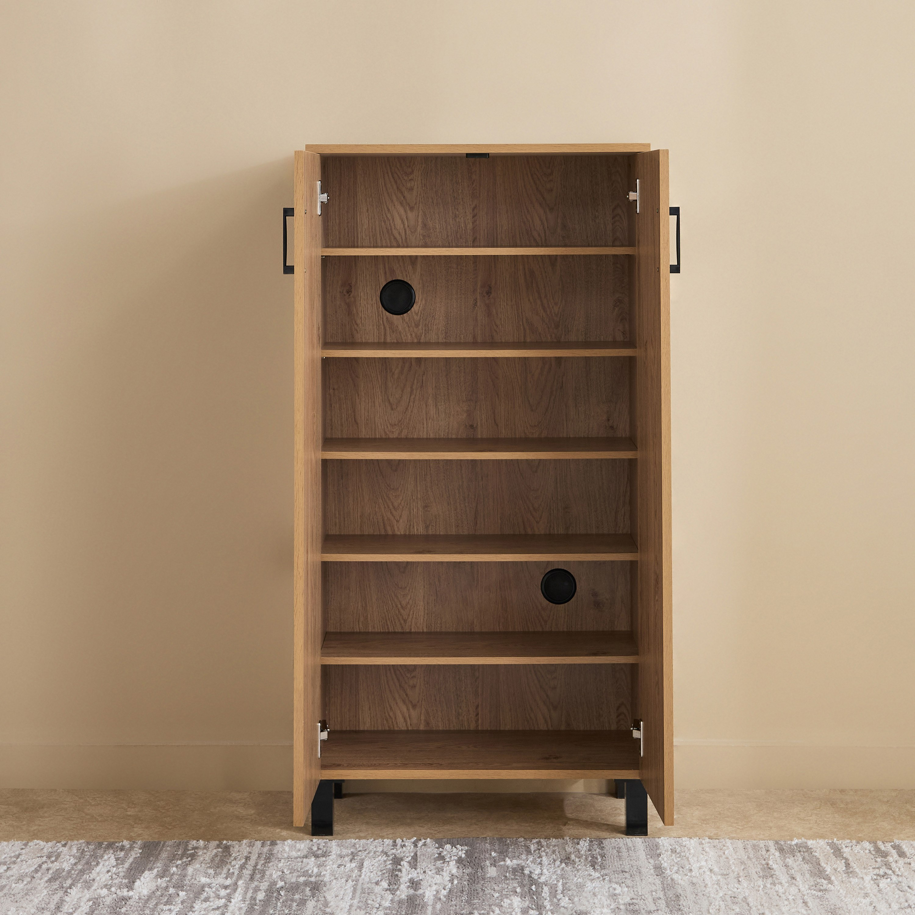 Patara Tall 18-Pair Multipurpose Shoe Rack with 2 Doors-hbxbedroom-shoecabinetsandracks-image-4