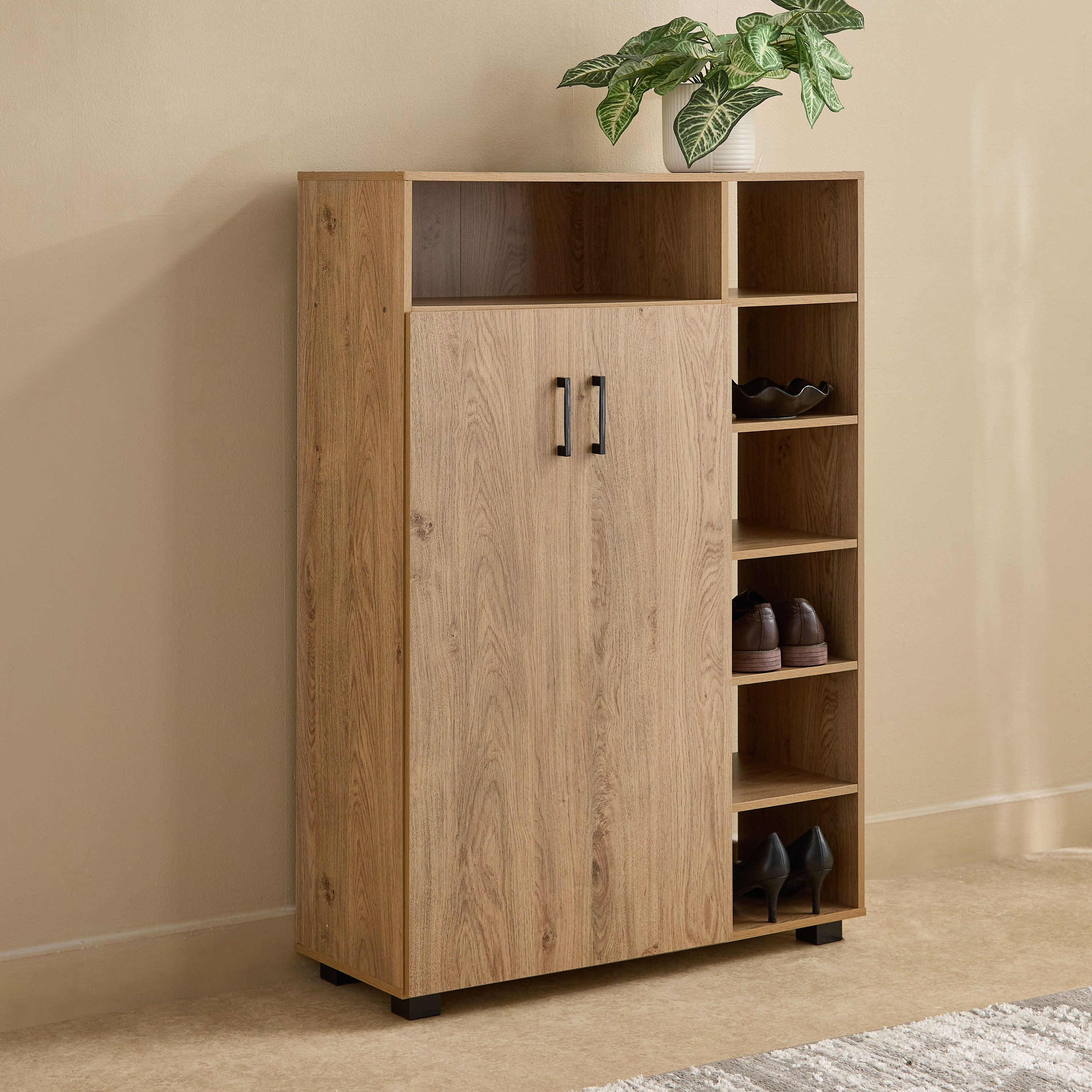 Patara Derby 21-Pair Shoe Cabinet with 2 Doors-hbxbedroom-shoecabinetsandracks-image-1