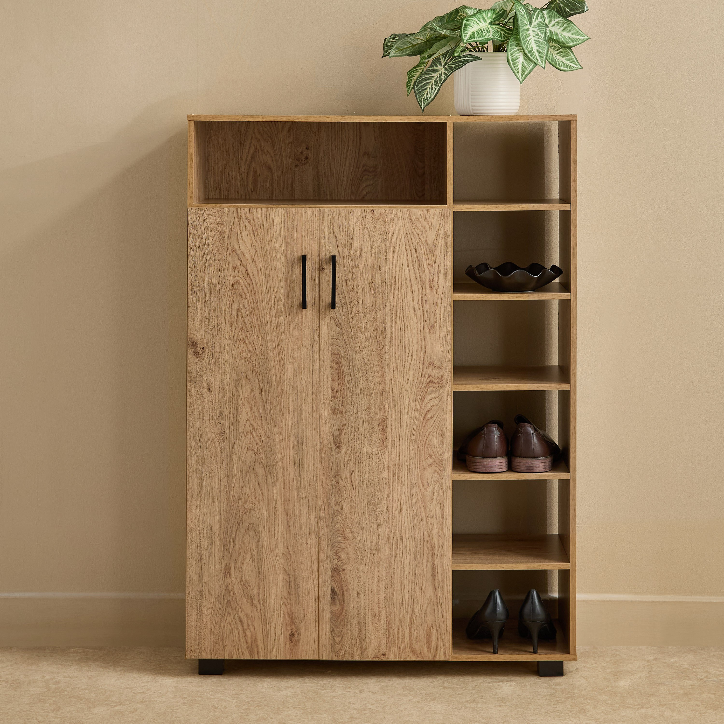 Patara Derby 21-Pair Shoe Cabinet with 2 Doors-hbxbedroom-shoecabinetsandracks-image-2