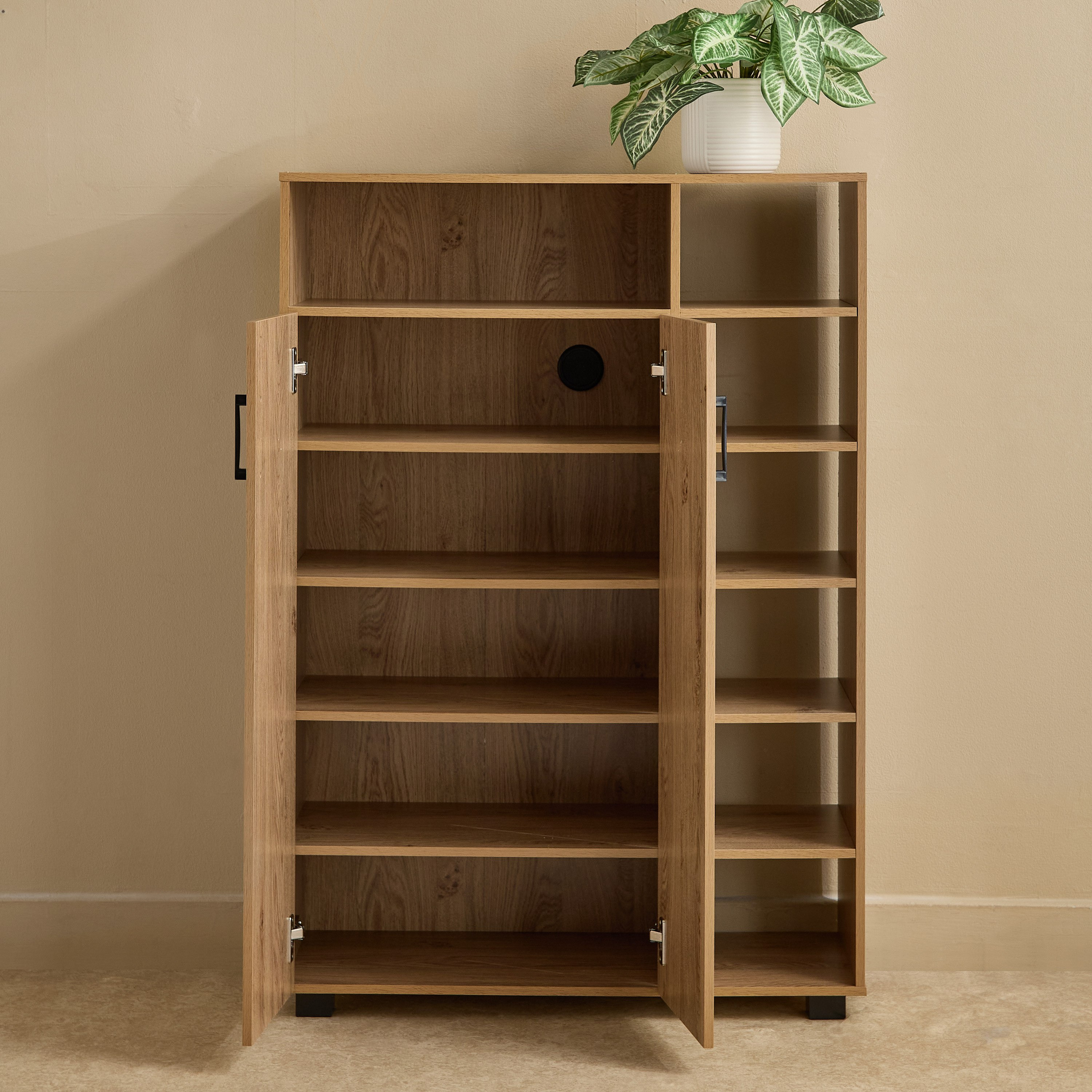 Patara Derby 21-Pair Shoe Cabinet with 2 Doors-hbxbedroom-shoecabinetsandracks-image-4