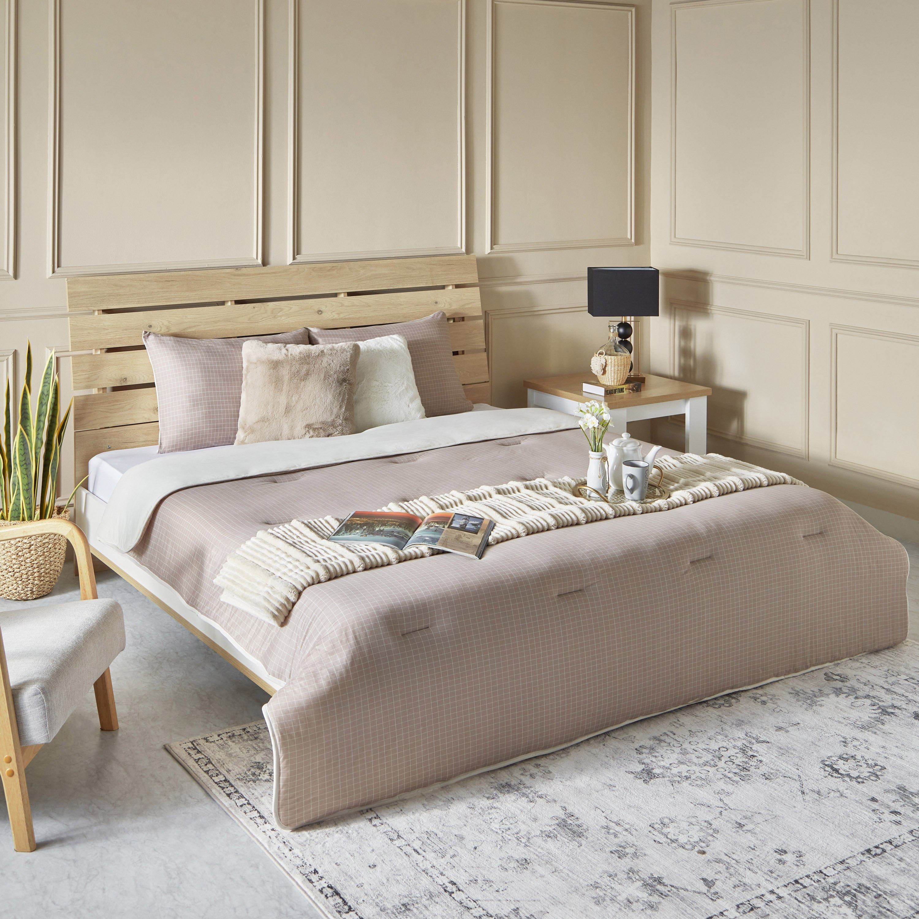 طقم لحاف كينج مخطّط جيرسي من الألياف الدقيقة 3 قطع من فيروم- 220x240 سم-hbxhomeware-hbxbedroom-image-8