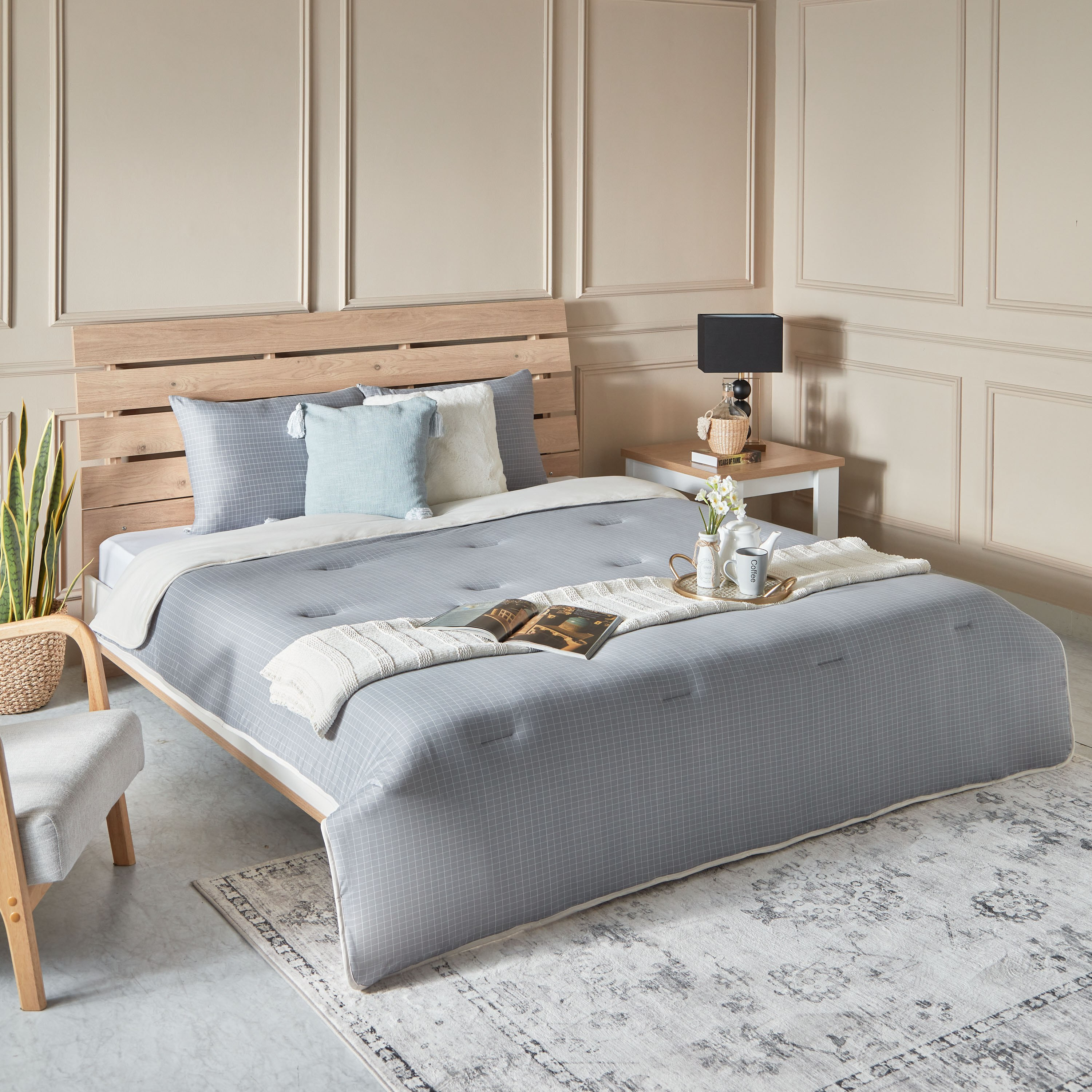 طقم لحاف كينج مخطّط جيرسي من الألياف الدقيقة 3 قطع من فيروم- 220x240 سم-hbxhomeware-hbxbedroom-image-8