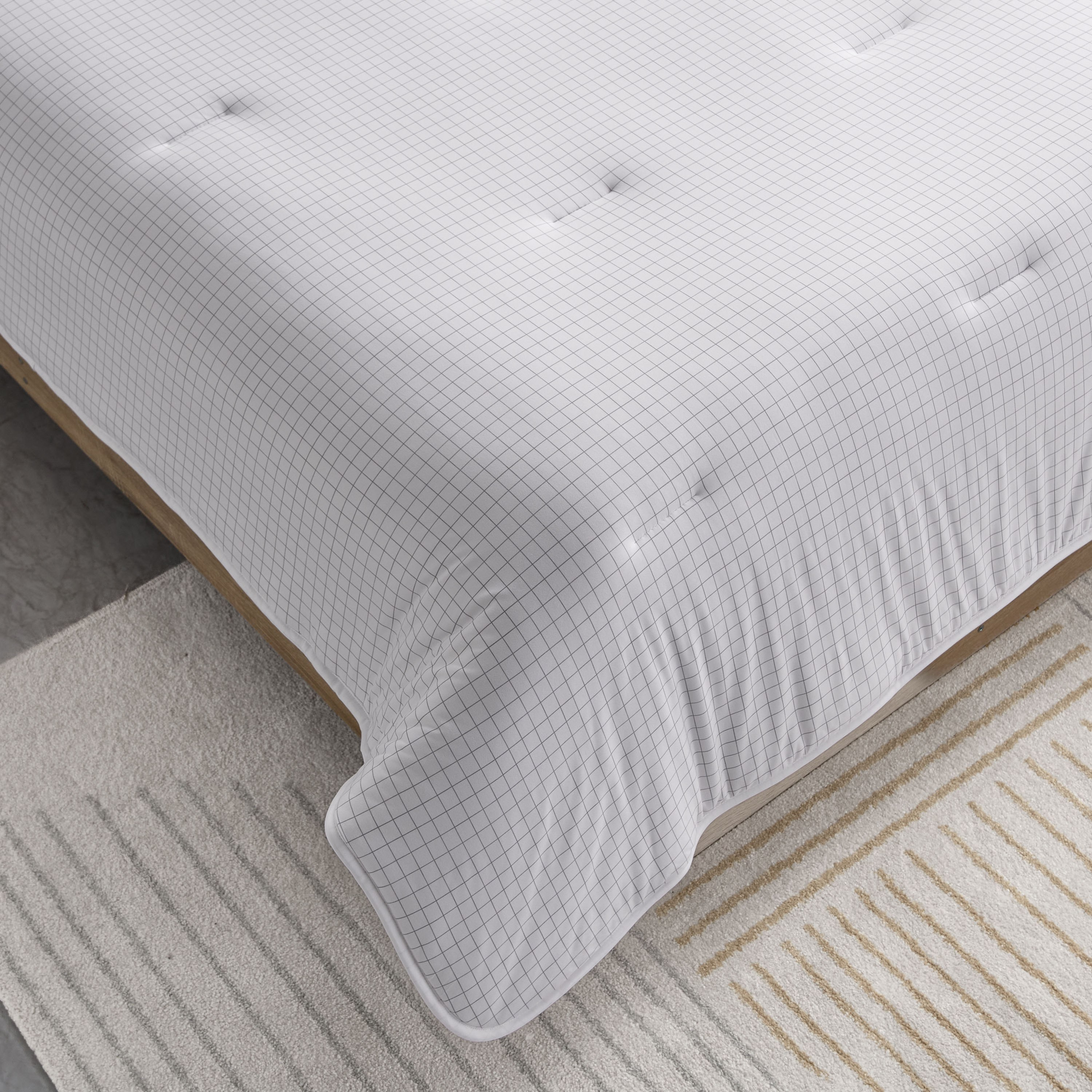 Ferum 2-Piece Stripe Microfiber Jersey Twin Comforter Set - 160x220 cm-hbxhomeware-hbxbedroom-image-4