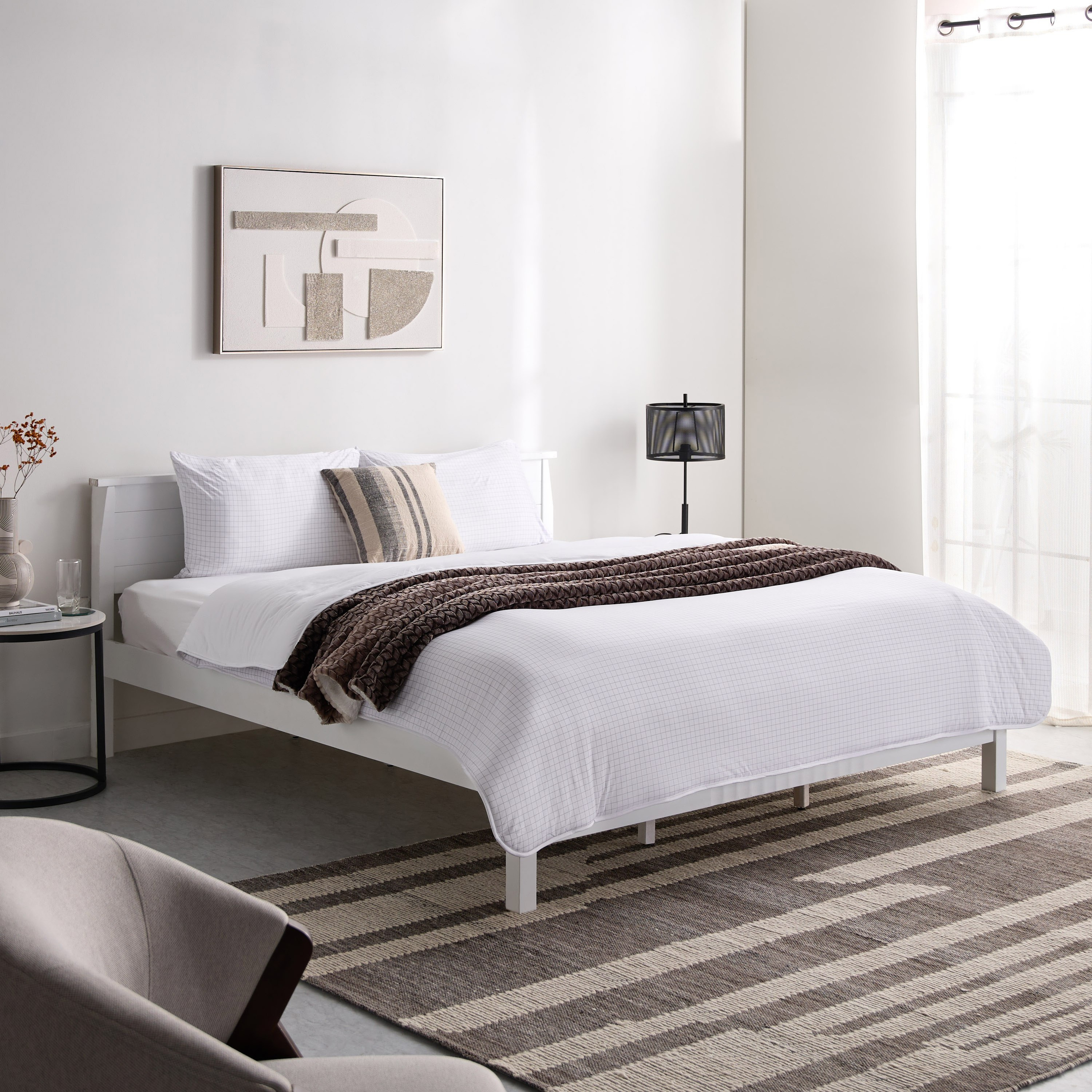 Ferum 3-Piece Stripe Microfiber Jersey King Comforter Set - 220x240 cm-hbxhomeware-hbxbedroom-image-8