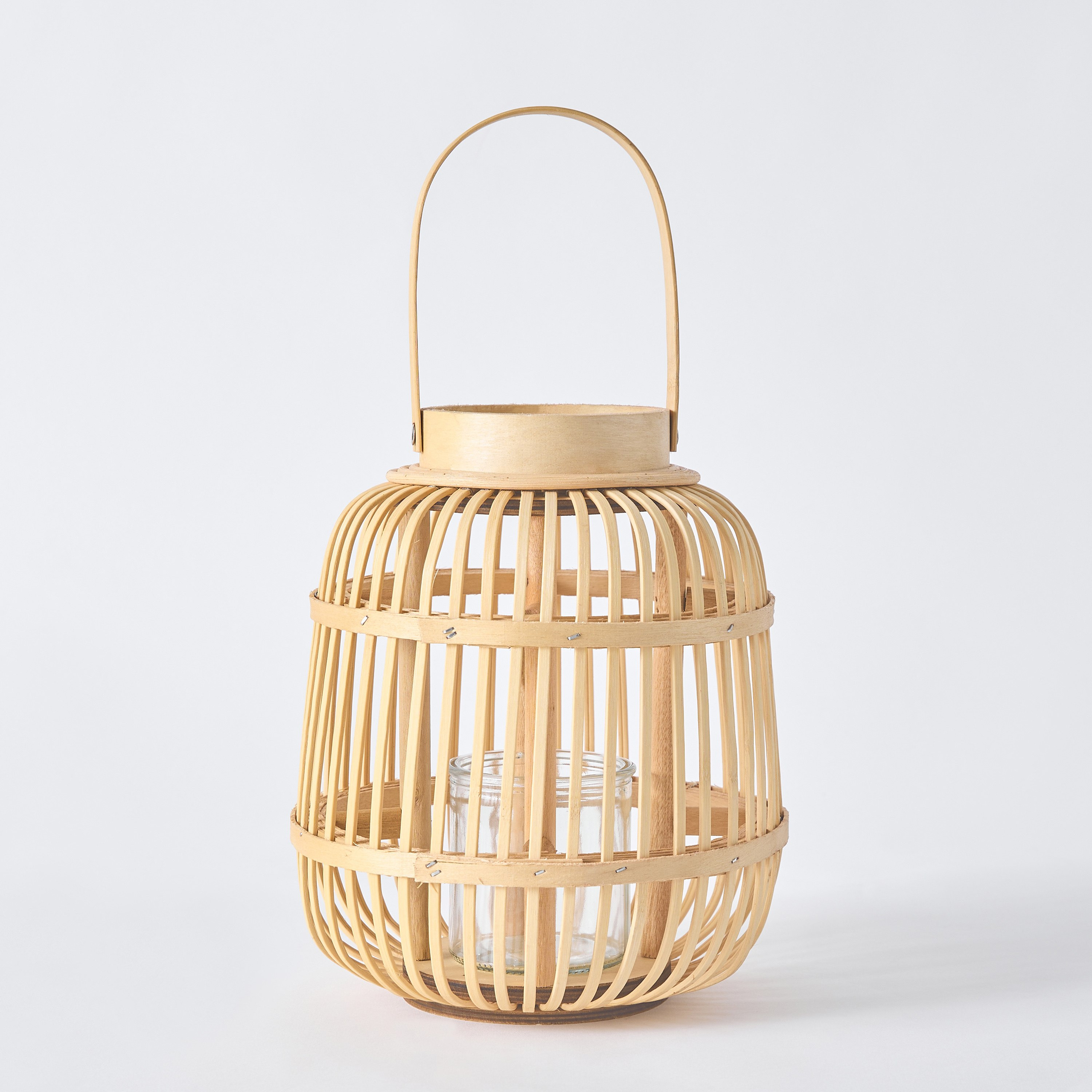 Vera-Willa Bamboo Lantern - 9.5x9.5x34 cm-hbxdecorandfurnishings-homeaccessories-lanterns-image-5