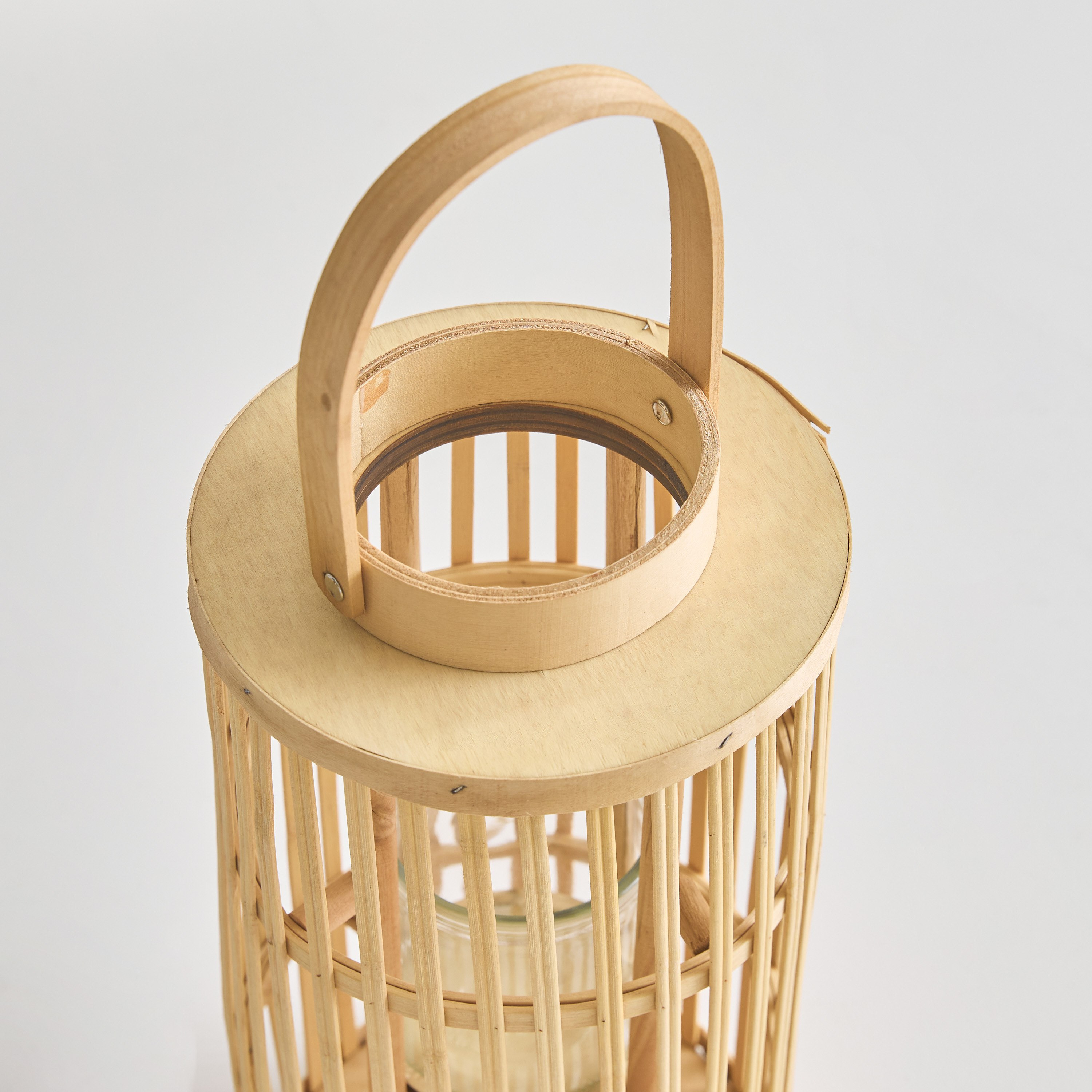 Vera-Willa Bamboo Lantern - 20x20x57 cm-hbxdecorandfurnishings-homeaccessories-lanterns-image-3