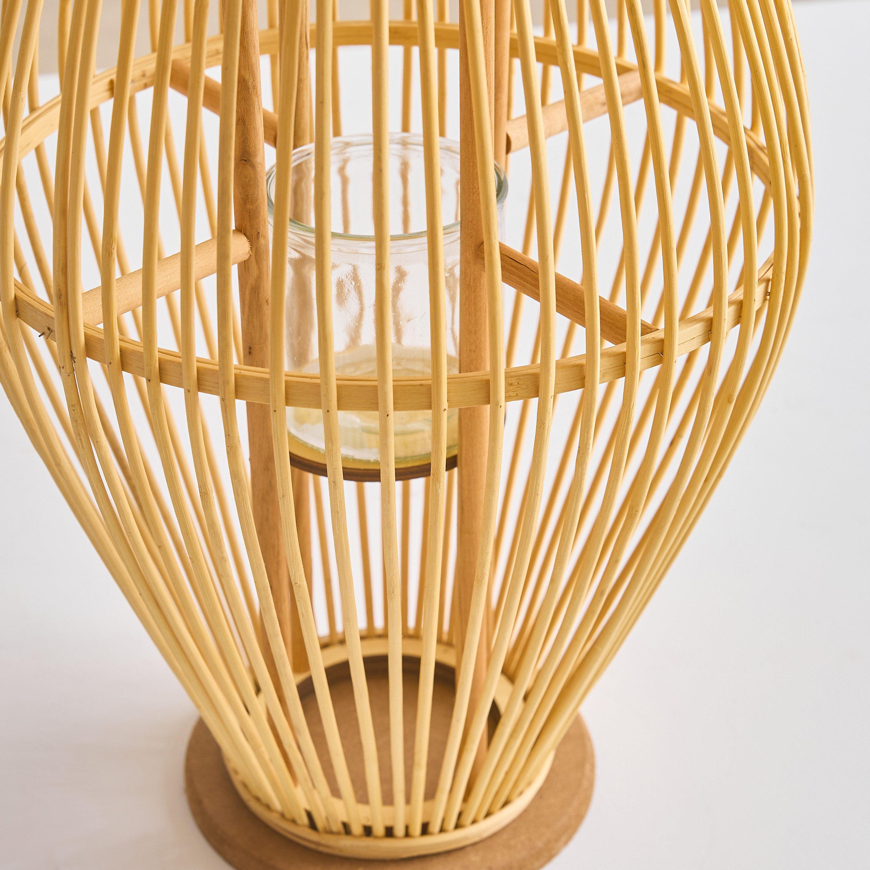 Vera-Willa Bamboo Lantern - 32x32x60 cm-hbxdecorandfurnishings-homeaccessories-lanterns-image-4