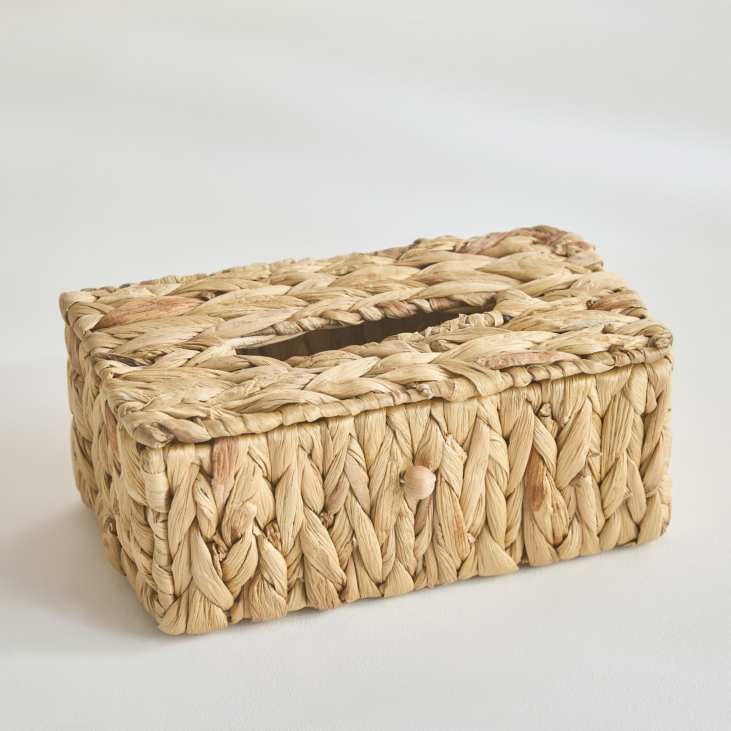 Willa Water Hyacinth Tissue Box - 25x14x10 cm-hbxdecorandfurnishings-homeaccessories-novelties-image-2
